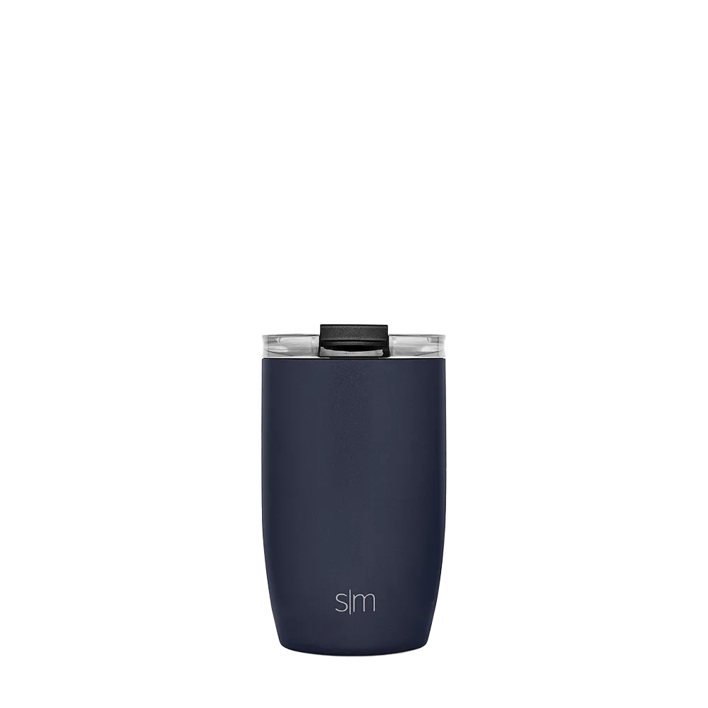 Simple Modern Voyager Tumbler with Clear Flip Lid and Straw 12 oz、mySite、noshort