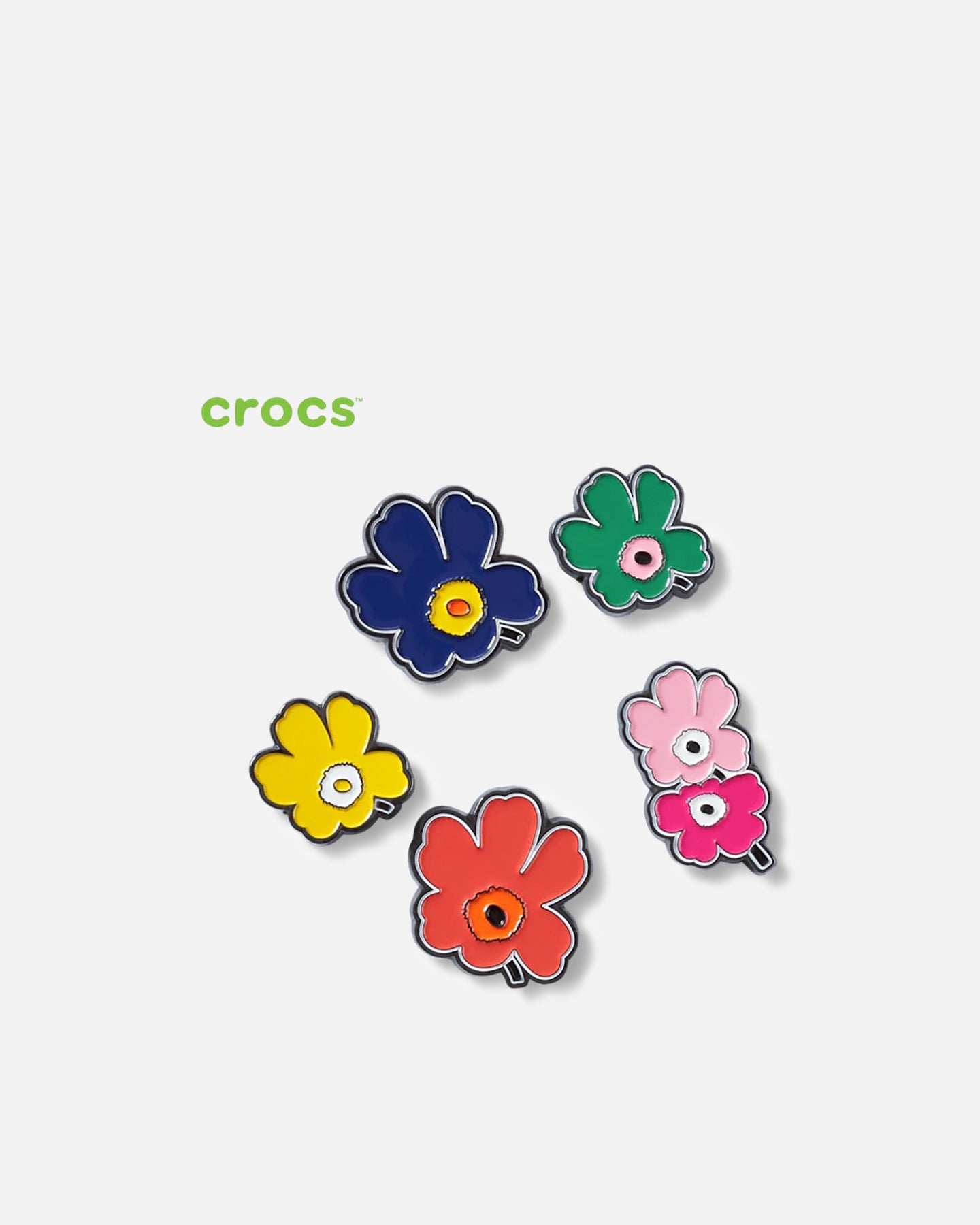 Crocs Marimekko Jibbitz™ Charms 5 Pack Multi、mySite、zt4zffjzw