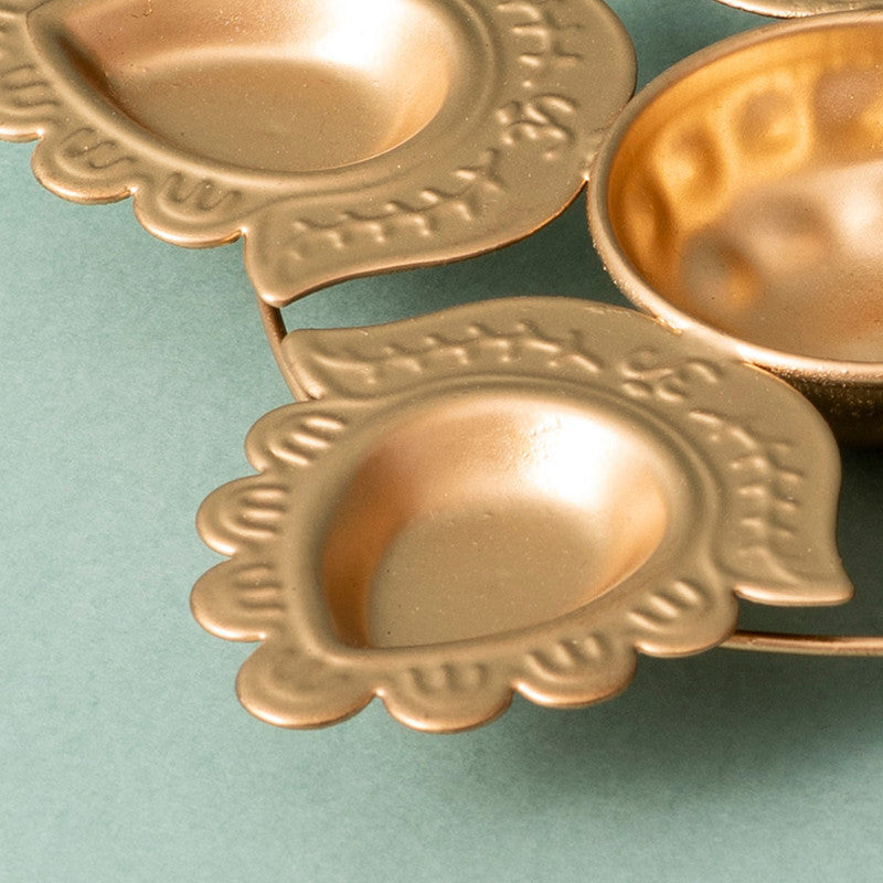 Brass Lotus Urli | Gold Finish、mySite、camillekostekn