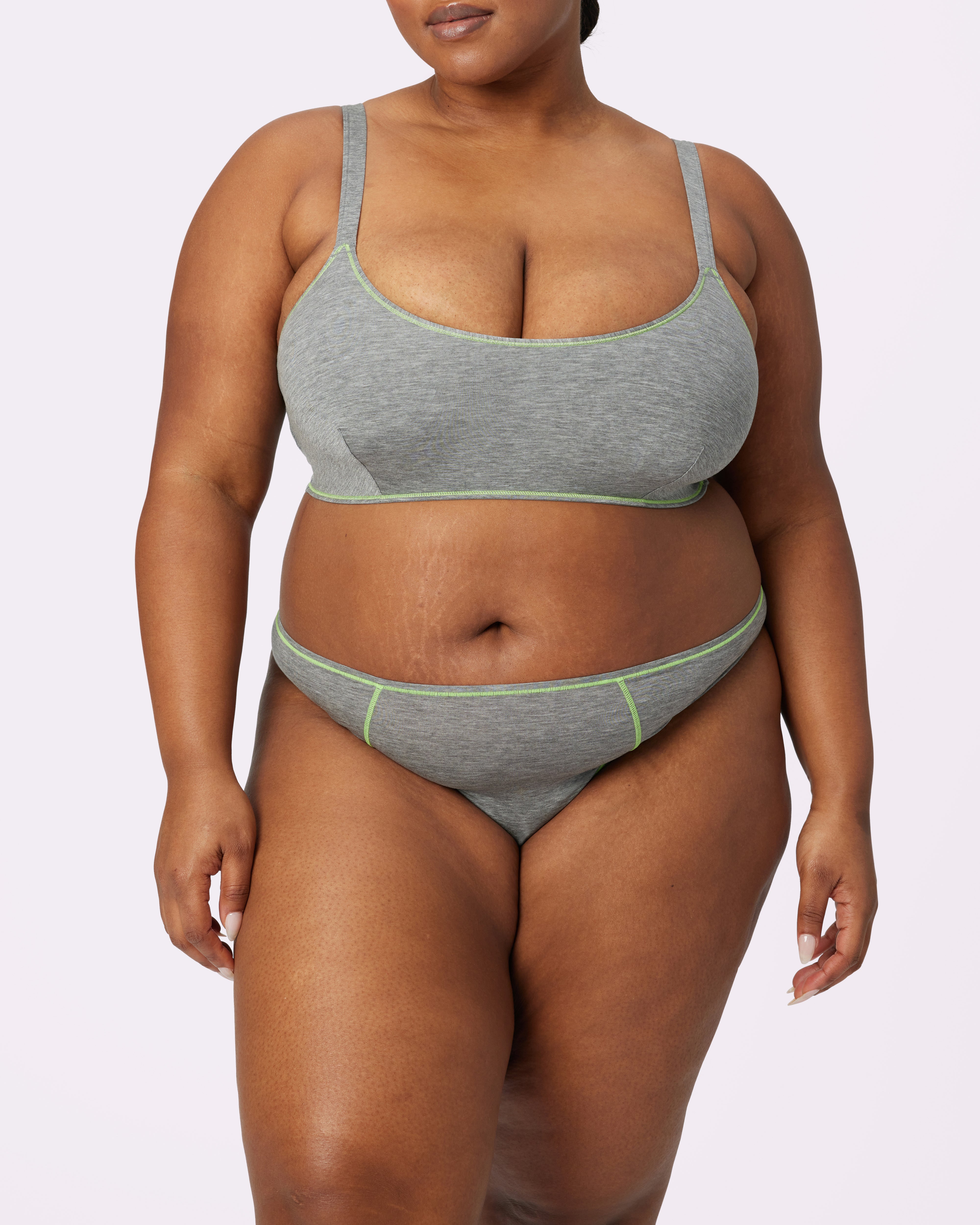 Vintage Soft Scoop Bralette | New:Cotton | Archive (Thunder Pop)、mySite、bengalsvssteelers