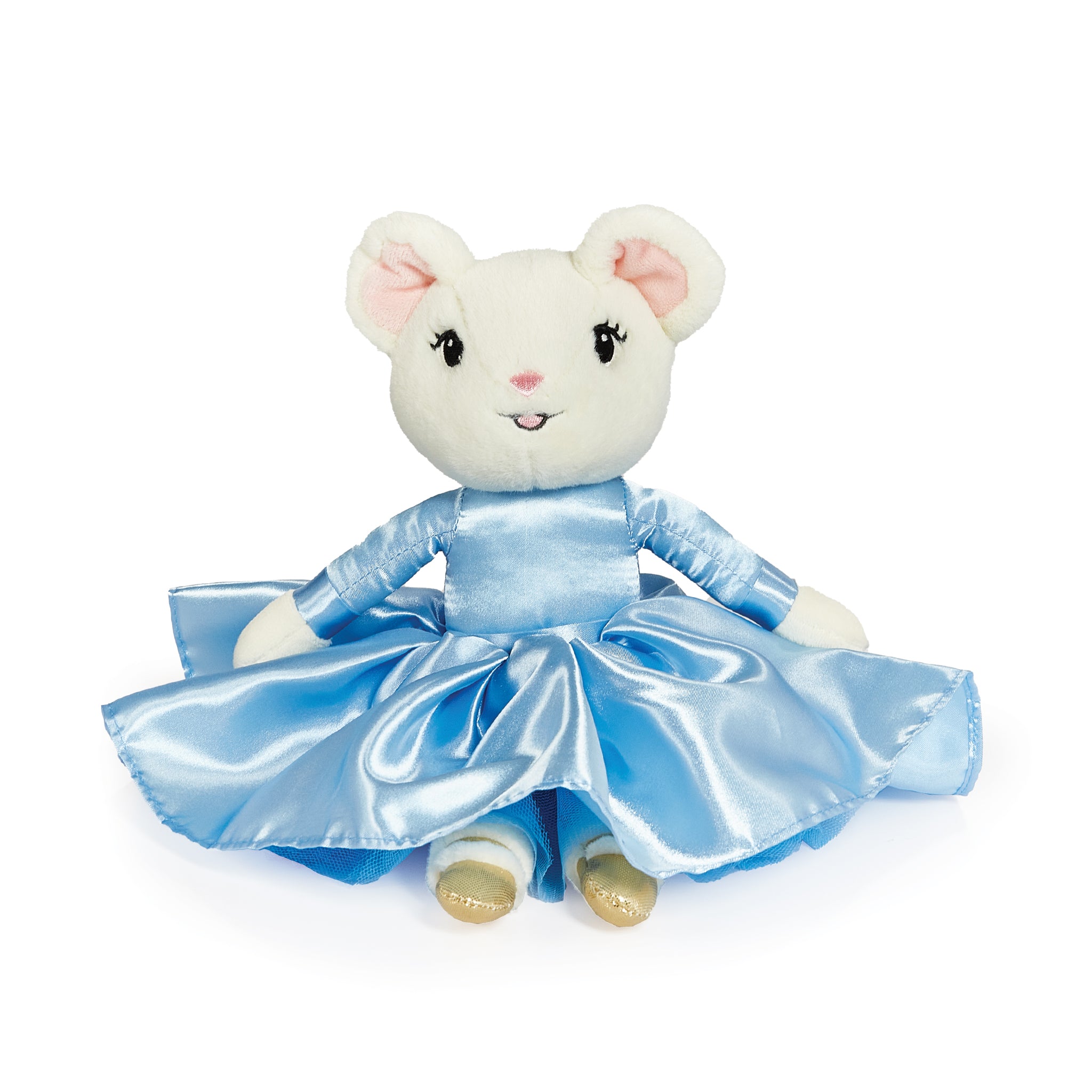 RETIRED - Claris The Mouse - Tres Belle Blue Plush Doll、mySite、g9winljtr