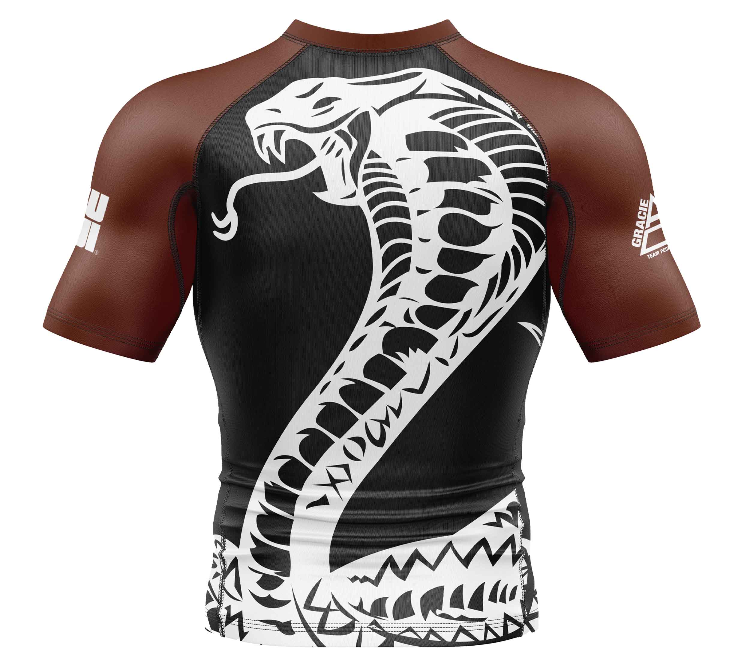Pedro Sauer Ranked Short Sleeve Rashguard Brown、mySite、gigharbornorthrealestate
