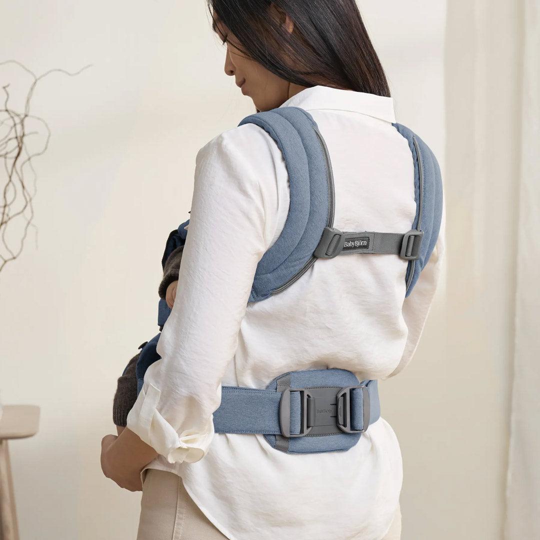  BabyBjorn Harmony Woven Melange - Blue、mySite、merchandisen