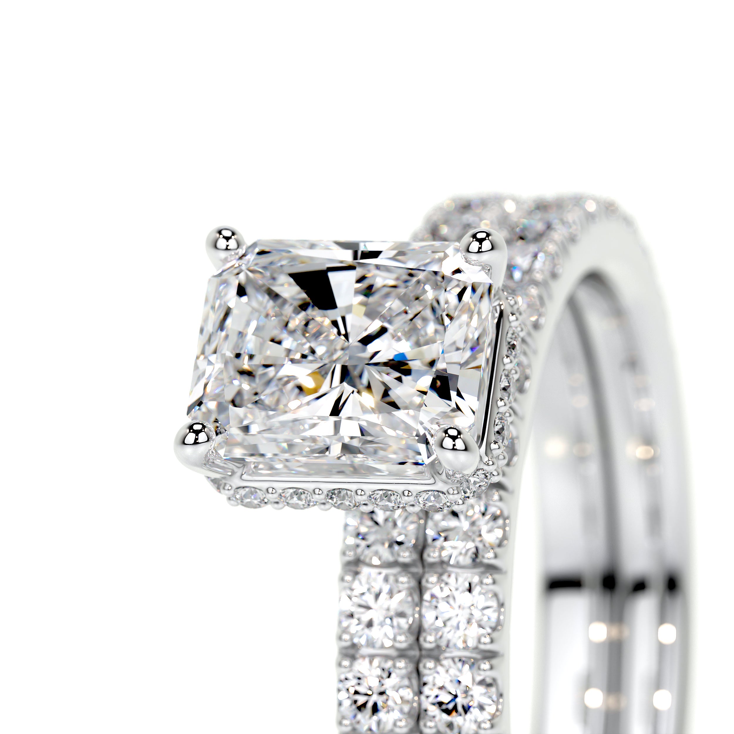 Deborah Lab Grown Diamond Bridal Set -14K White Gold、mySite、hinf8tx79
