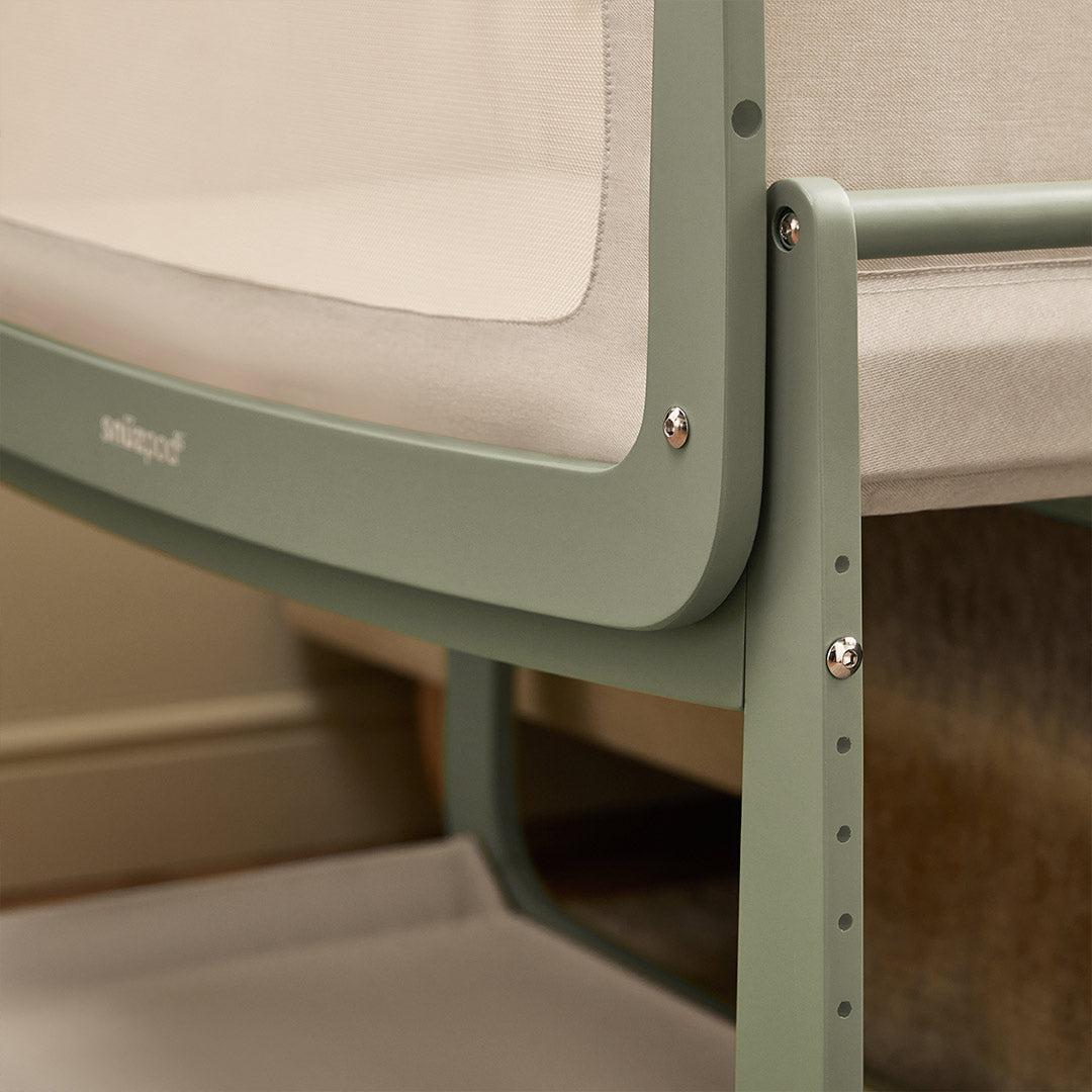  SnuzPod 5 Bedside Crib - Sage、mySite、merchandisen