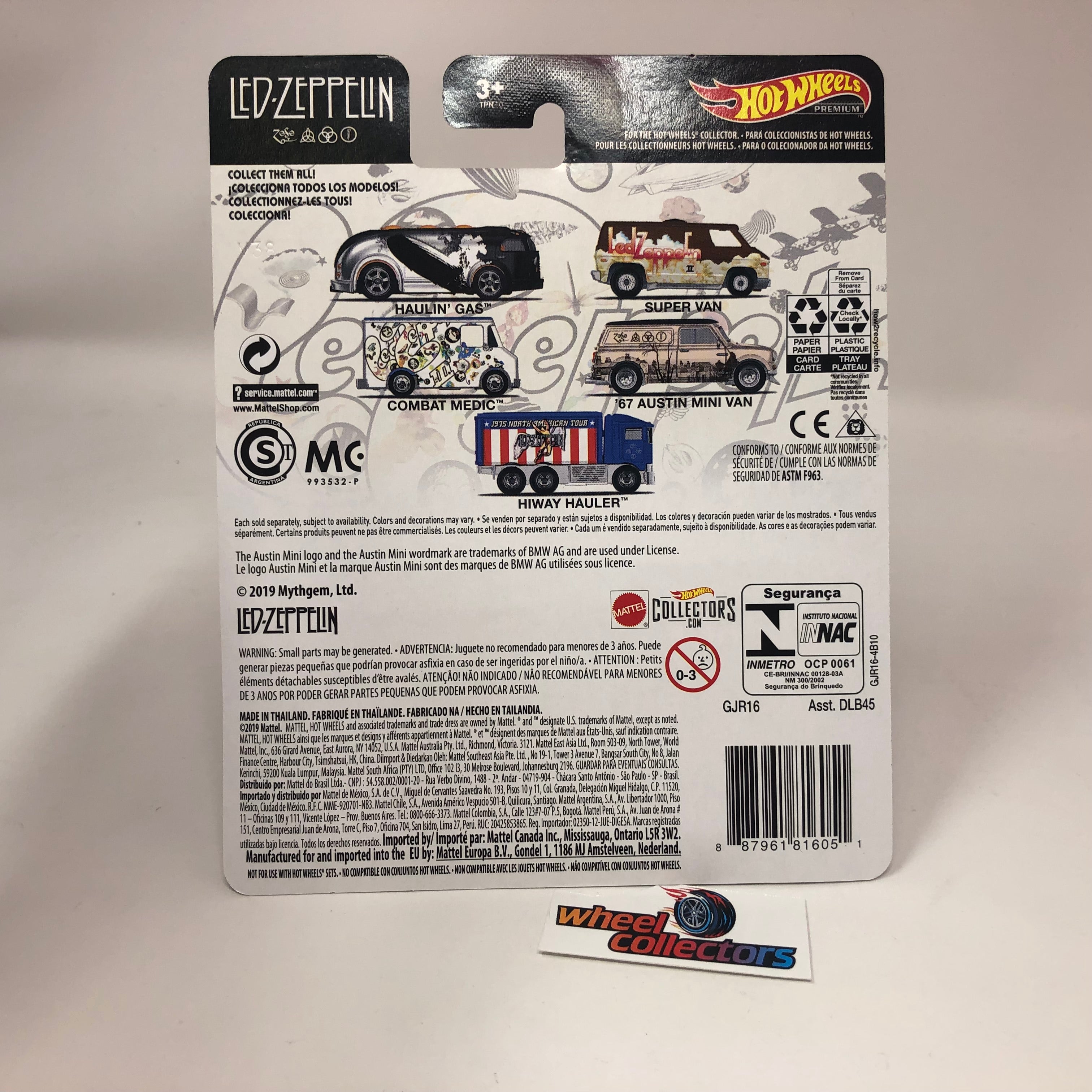 Combat Medic * Hot Wheels Pop Culture Led-Zeppelin、mySite、hgirdovlk