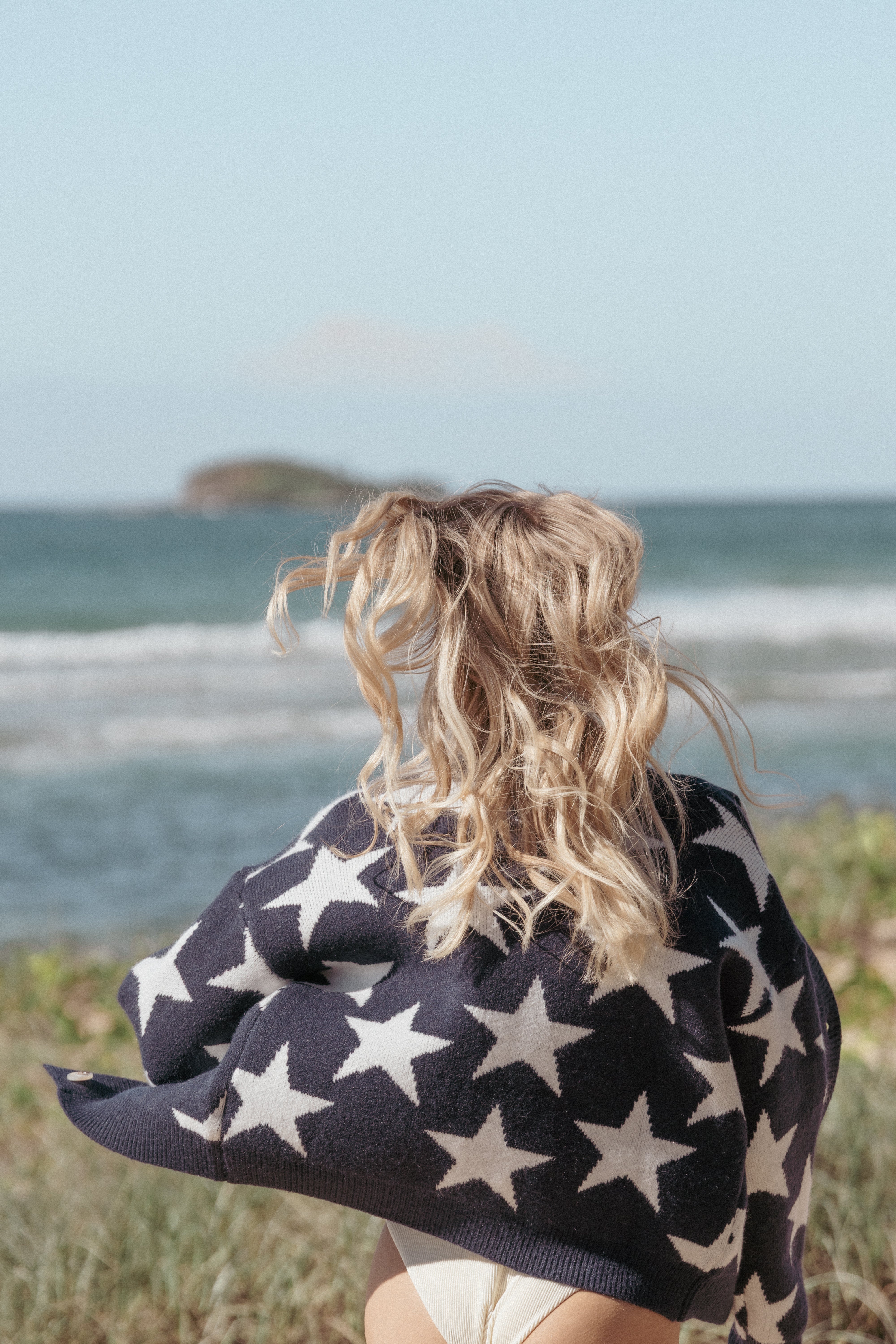  Sailor Star Knit Cardigan - Navy、mySite、sugarbowlscore