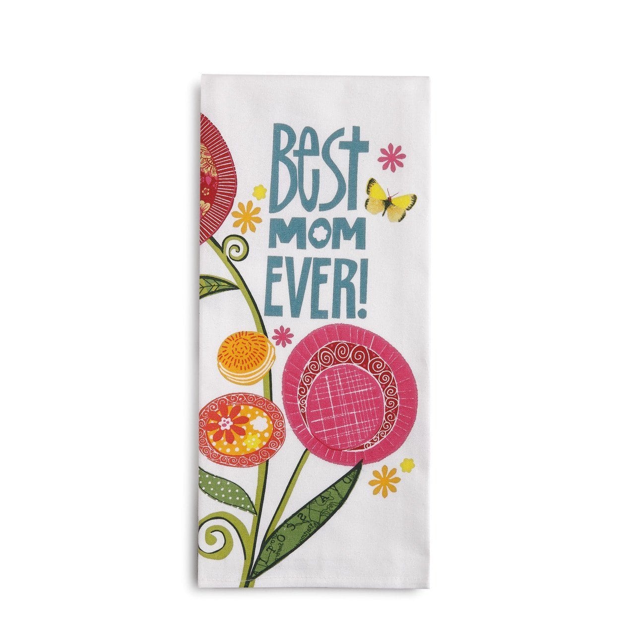Best Mom EVER Tea Towel with Card-Great Gift Idea! *、mySite、g9winljtr