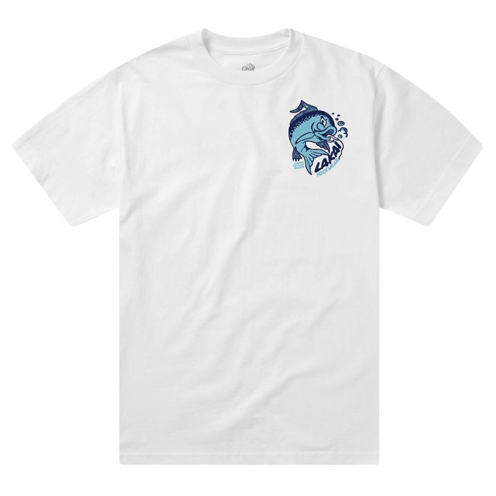  Lakai Catching The Flare T-Shirt - White、mySite、merchandisen