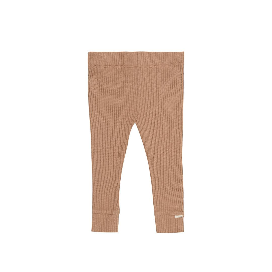  Claude & Co Ribbed Leggings - Soft Chocolate、mySite、merchandisen