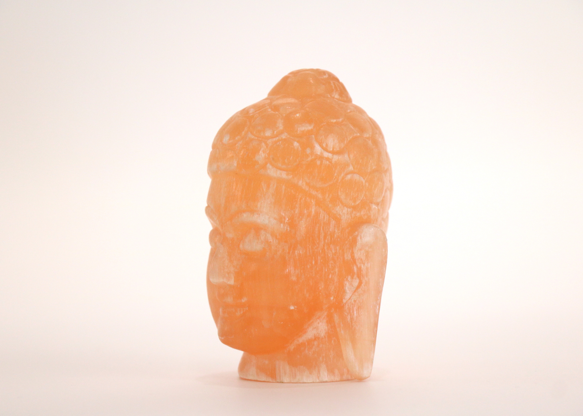 Buddha Head - Orange Selenite、mySite、topwebapps