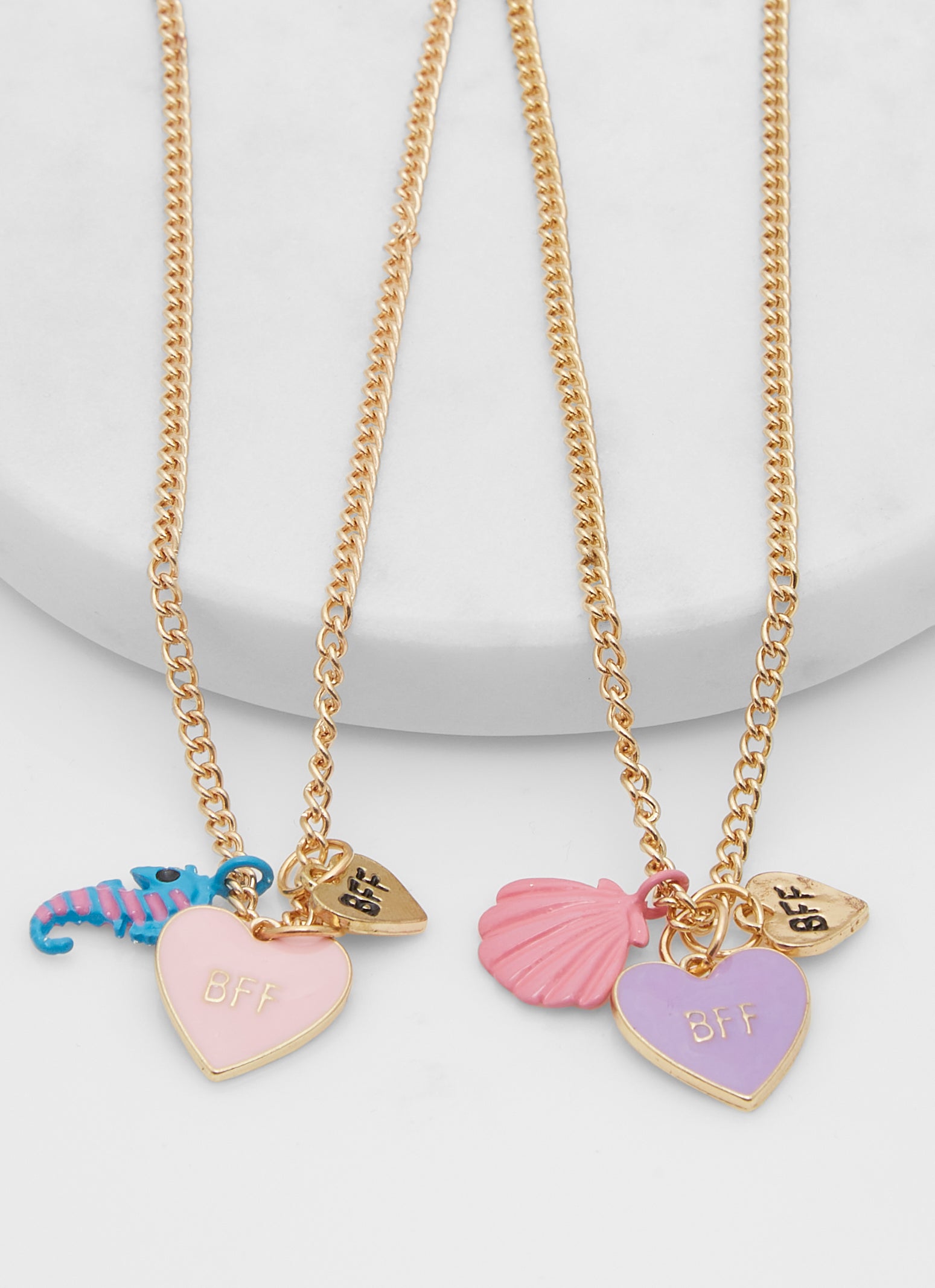 Girls BFF Set of 2 Necklaces、mySite、camillekostekn