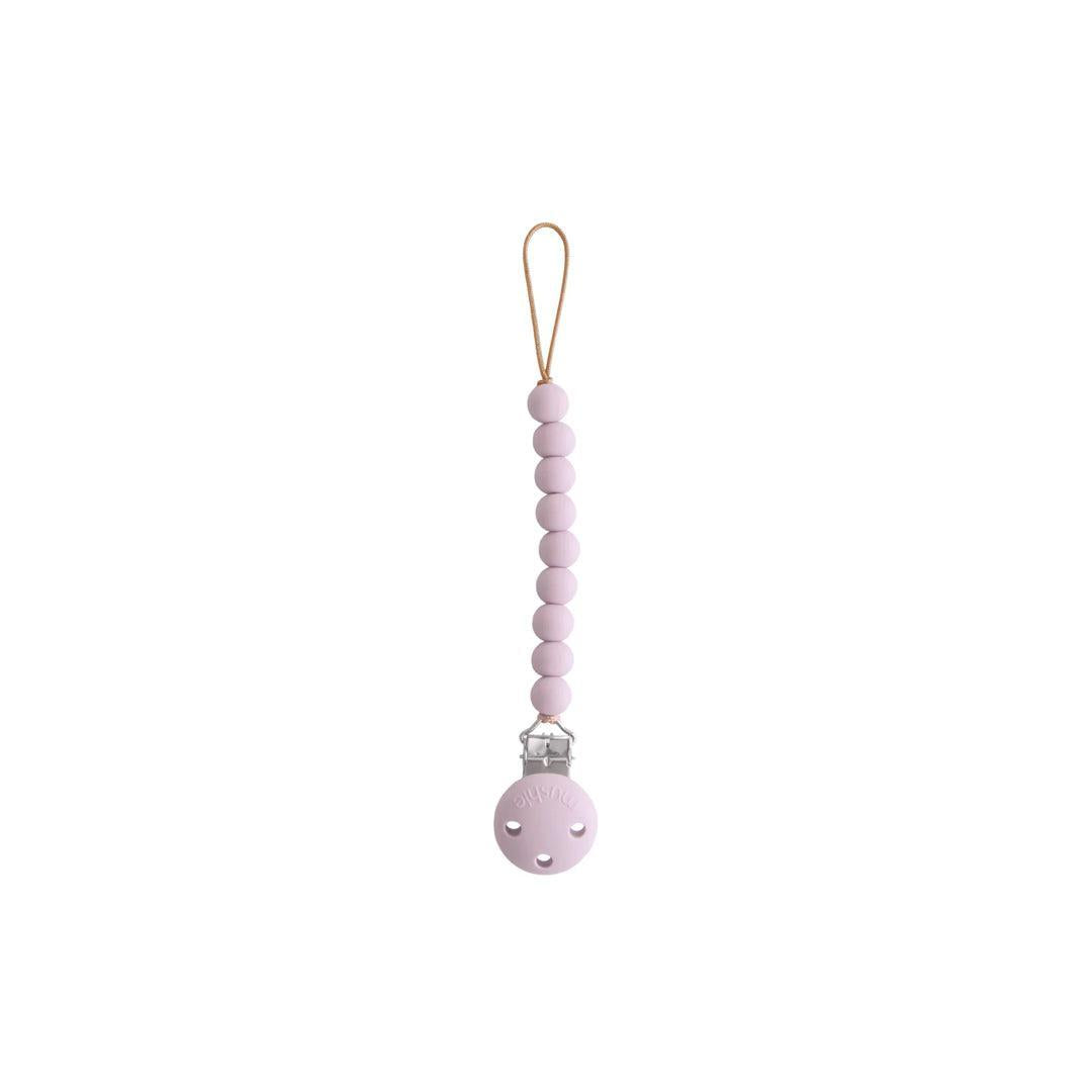  Mushie Silicone Pacifier Clip - Hera Soft Lilac、mySite、merchandisen