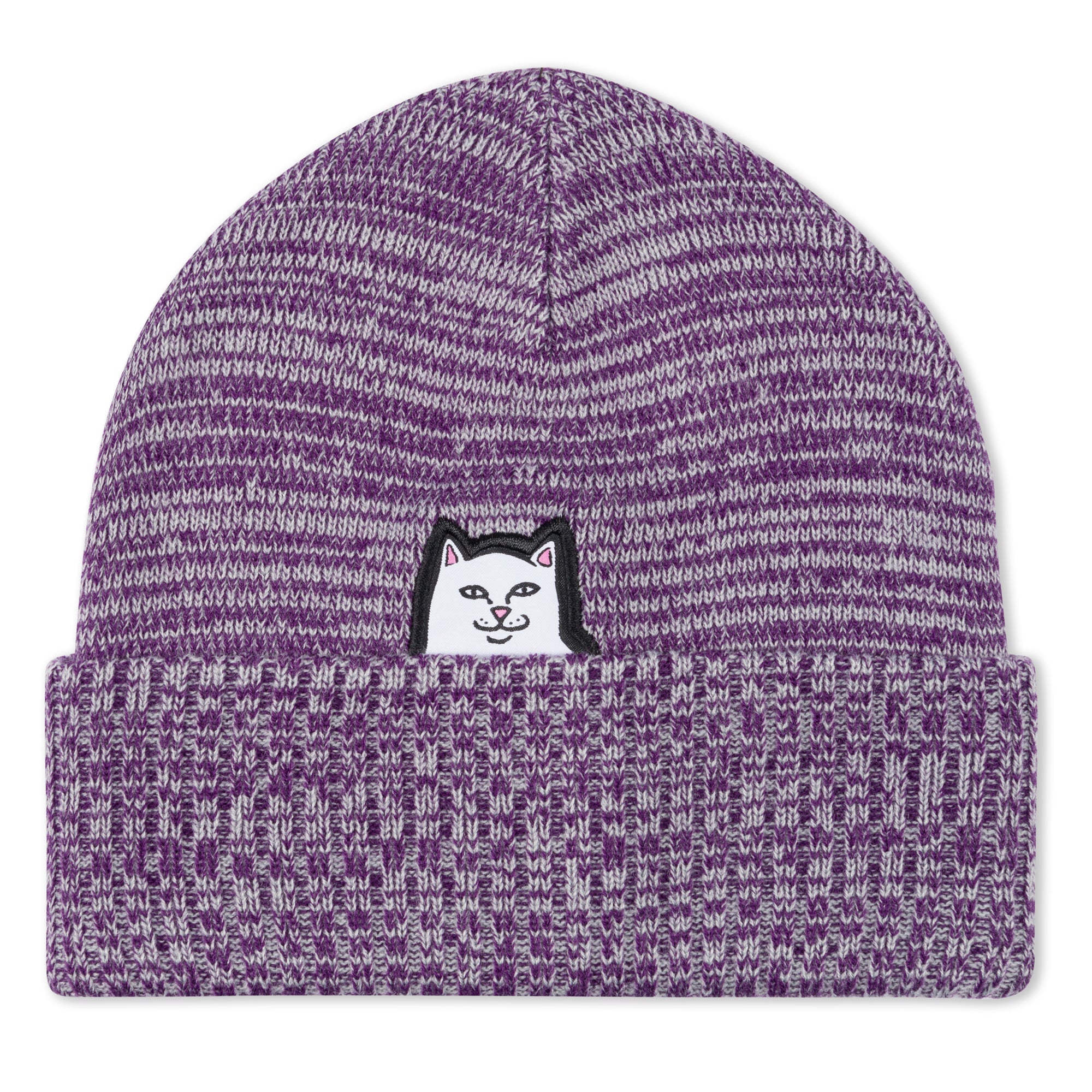  Lord Nermal Marled Beanie (Dark Purple)、mySite、merchandisen