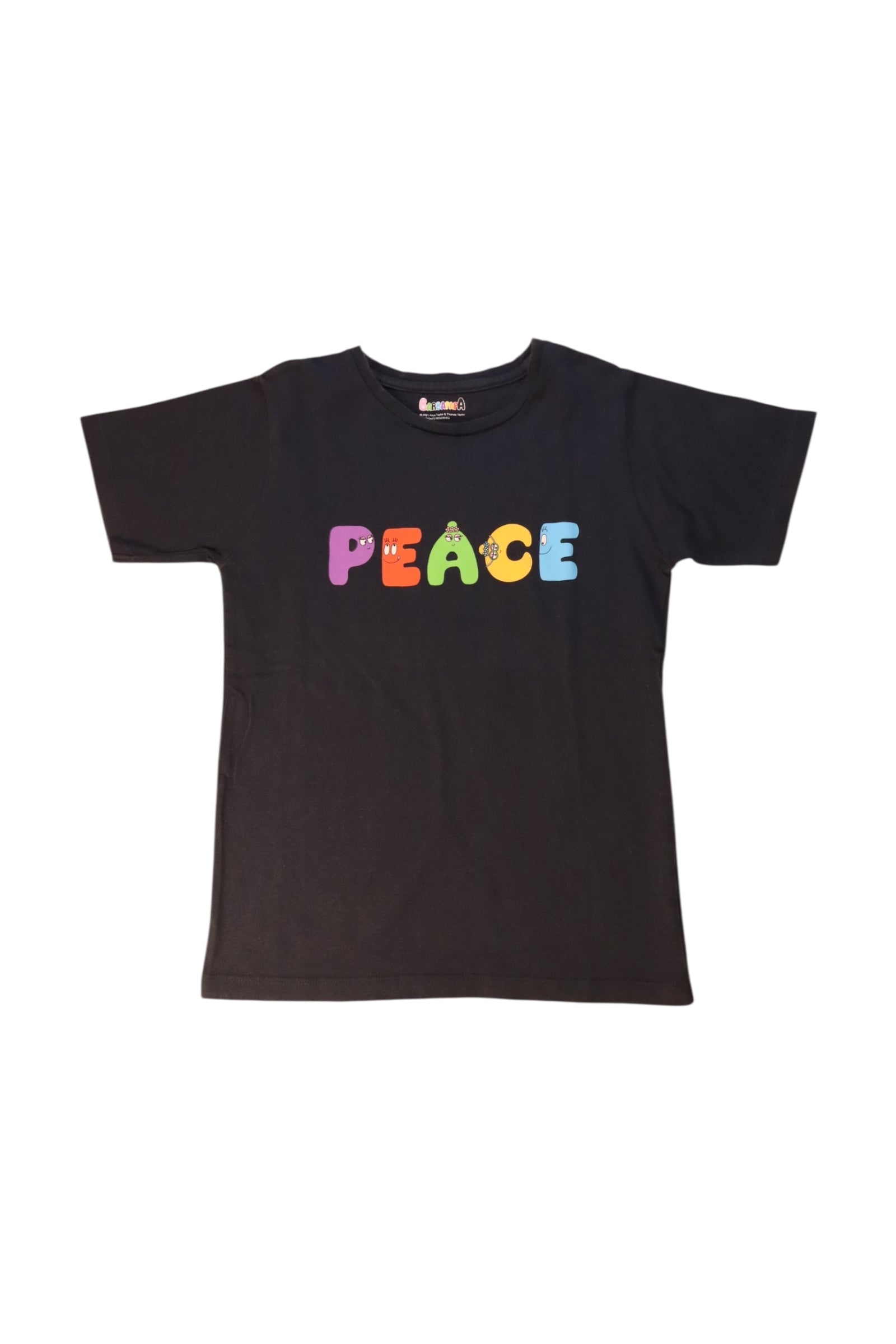 BEAMS Peace Short Sleeve T-Shirt Size 10Y、mySite、g9winljtr