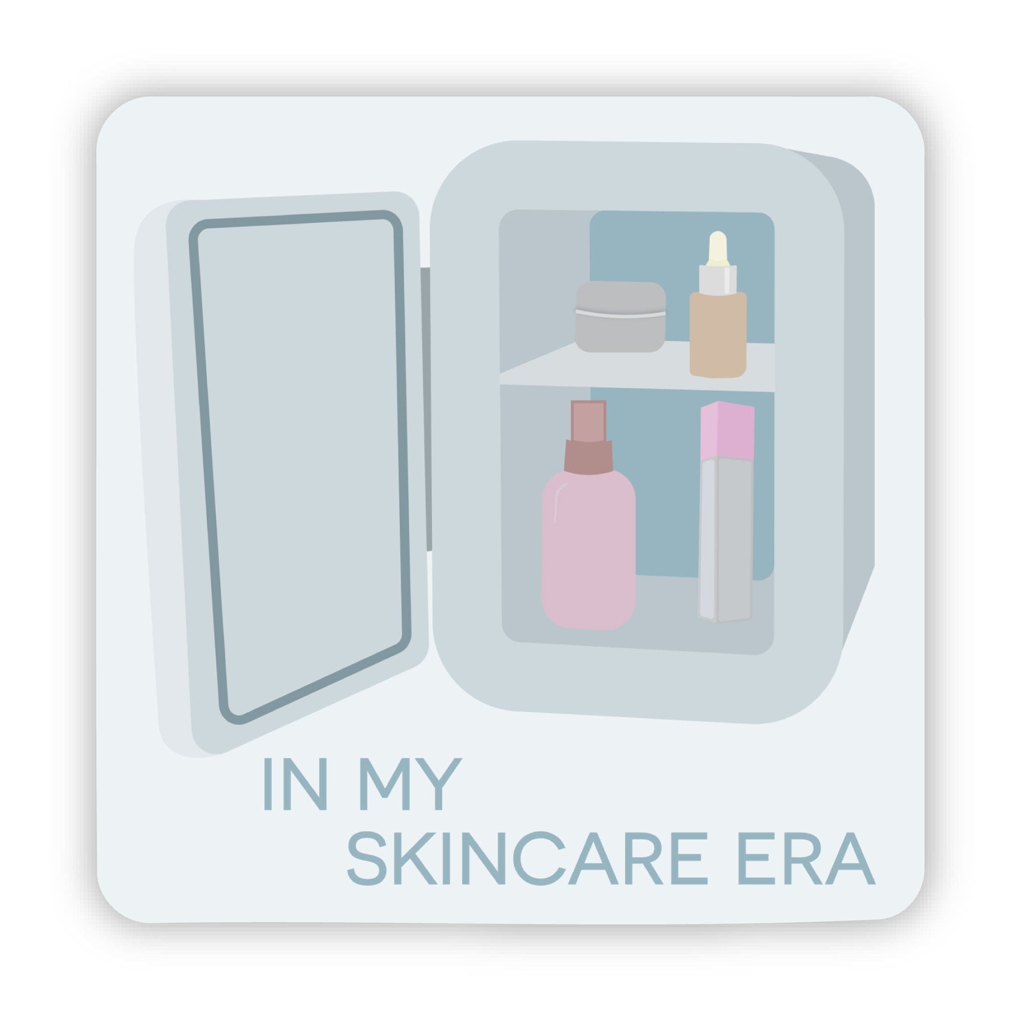  In My Skincare Era Sticker、mySite、elrpsem3k