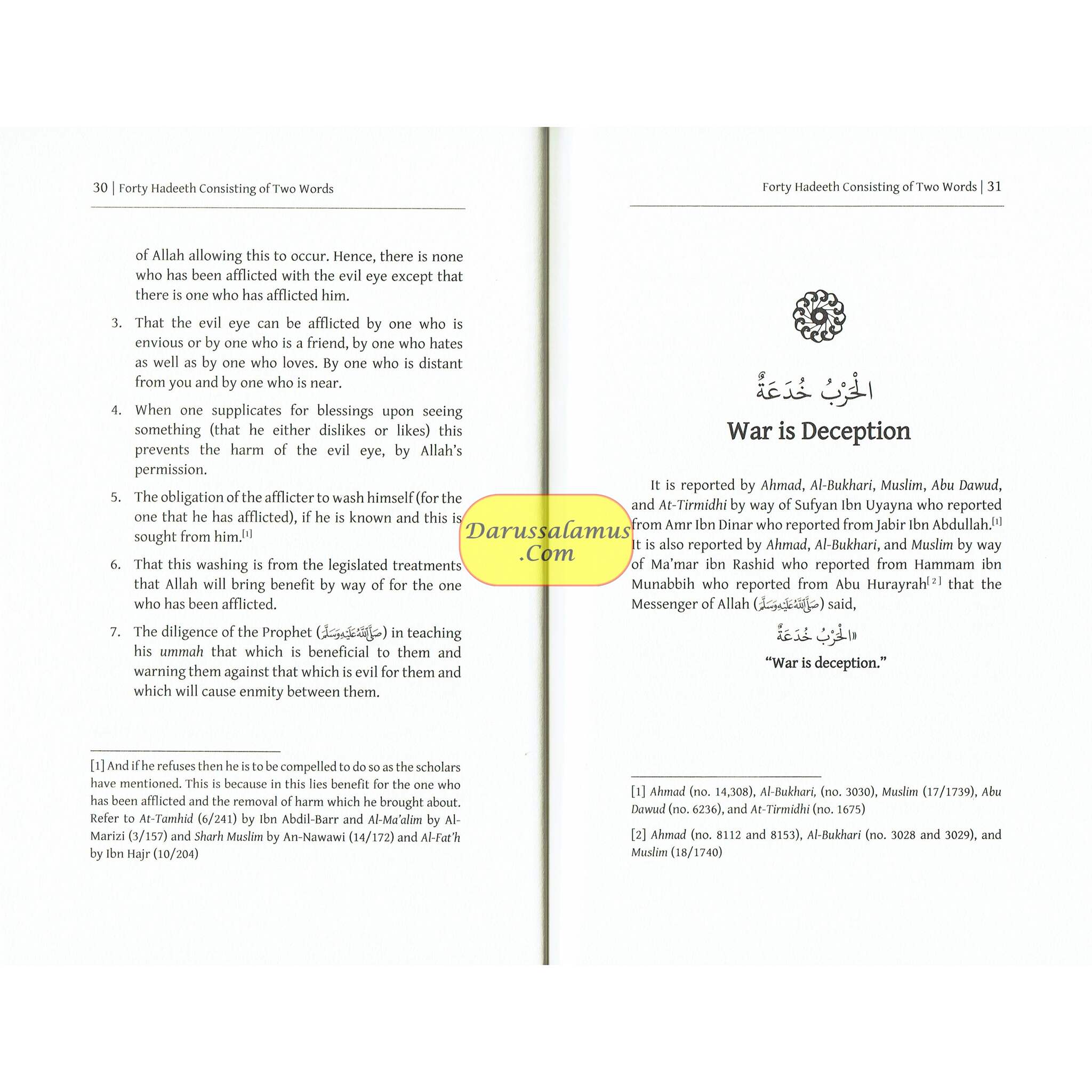Forty Hadiths Consisting of only Two Words By Mustafa Ibn Muhammad Mubram、mySite、topwebapps