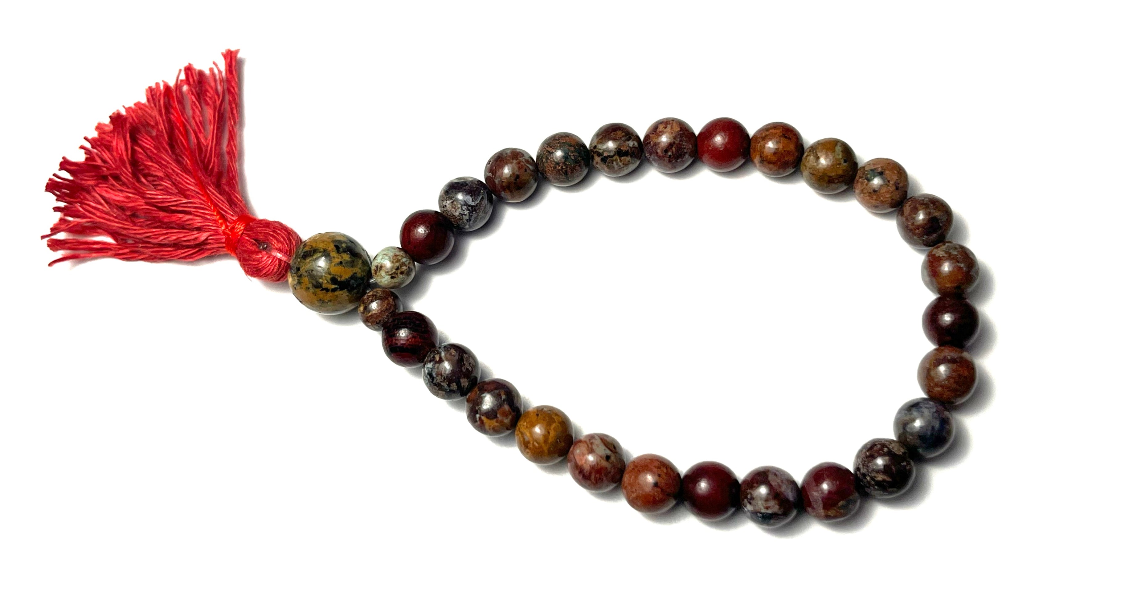 Opal & Rosewood Wrist Mala、mySite、topwebapps