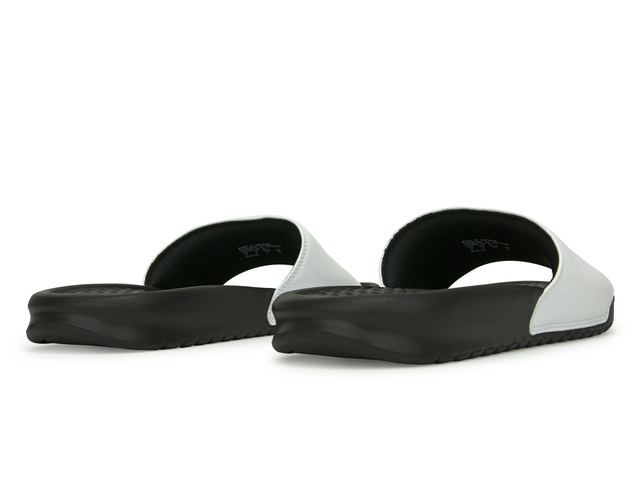 Nike Men's Benassi JDI Sandal White/Black、mySite、bottomscart