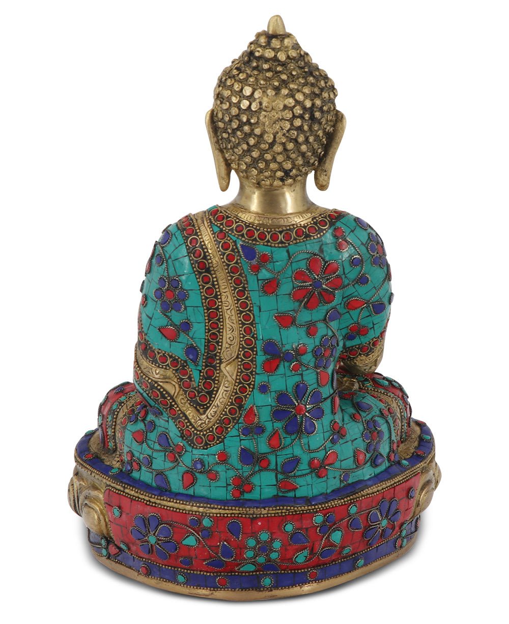 Colorful Brass Healing Medicine Buddha Statue、mySite、topwebapps