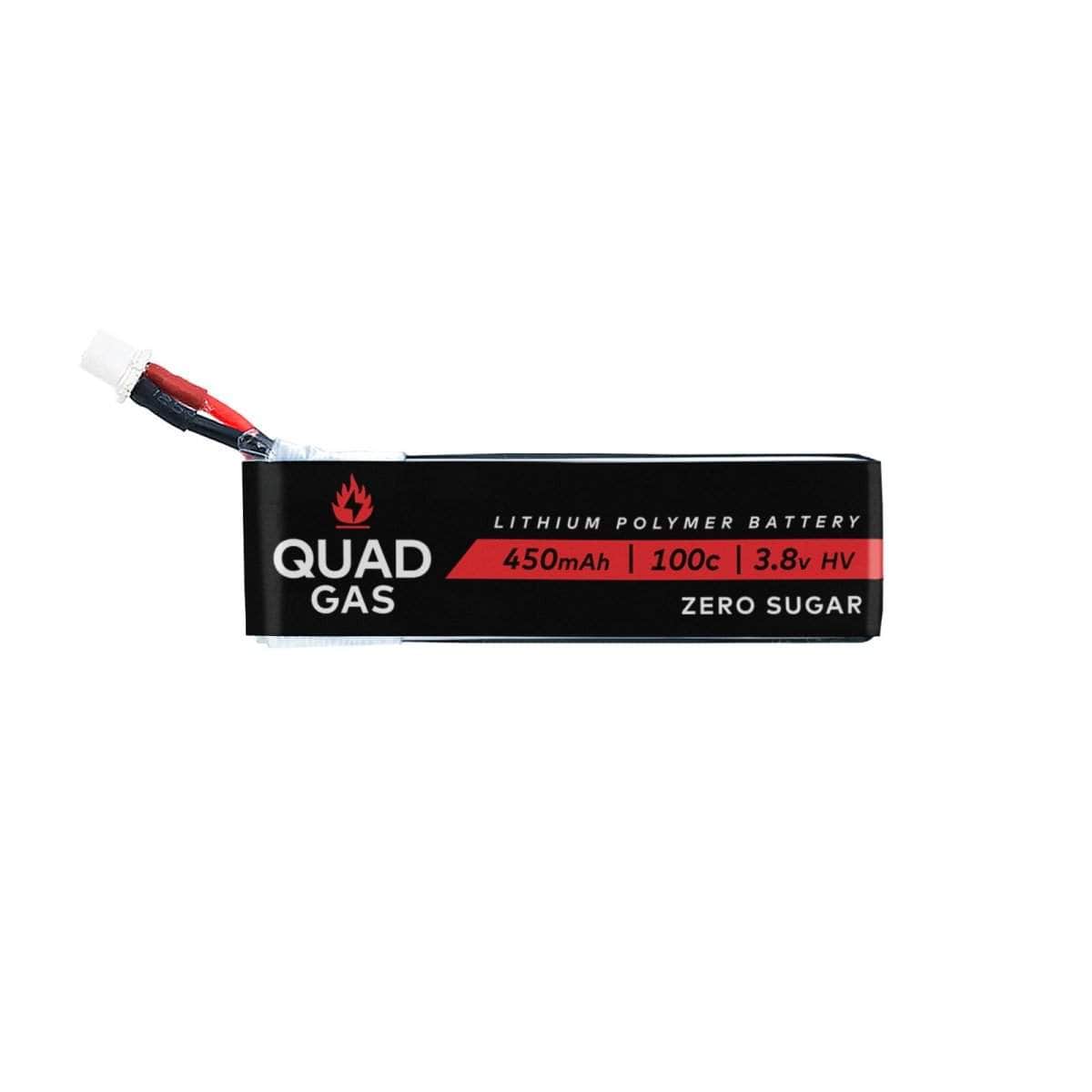  Quad Gas 1S 450mAh 100C Battery for Micro/Whoops (1pc) - Choose Connector、mySite、merchandisen