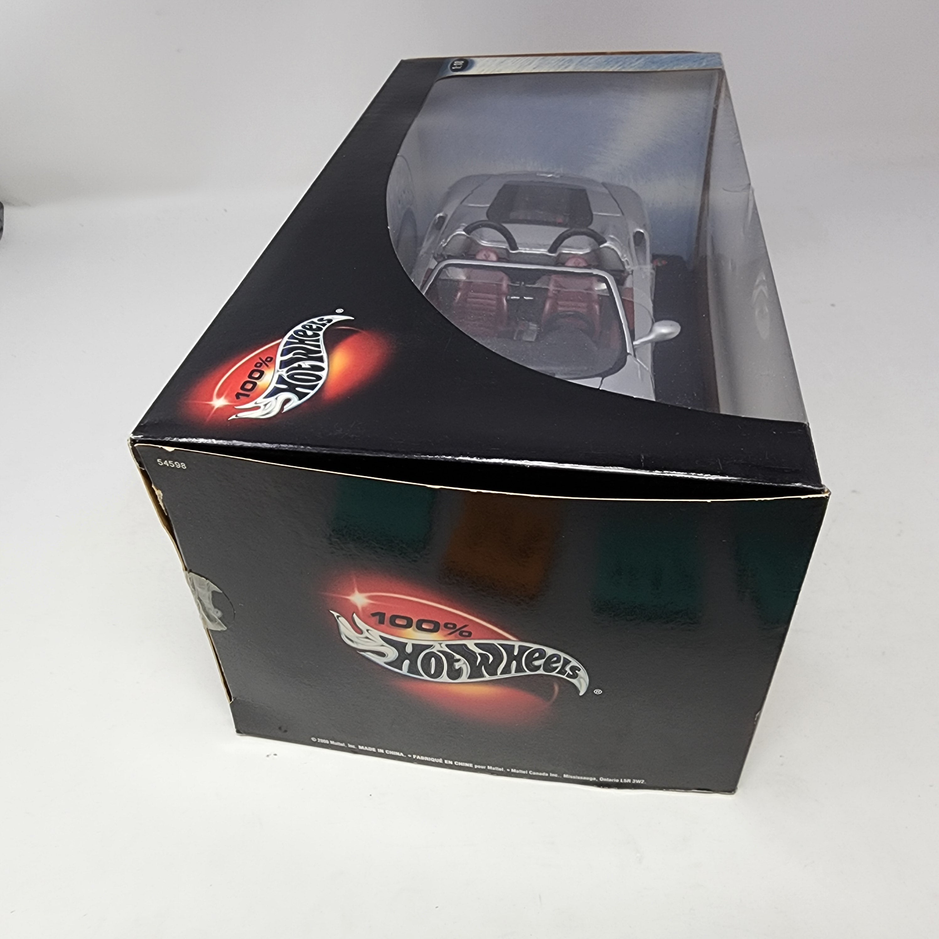 Ferrari 360 Spider * Silver * 100% Hot Wheels 1/18 Scale、mySite、hgirdovlk