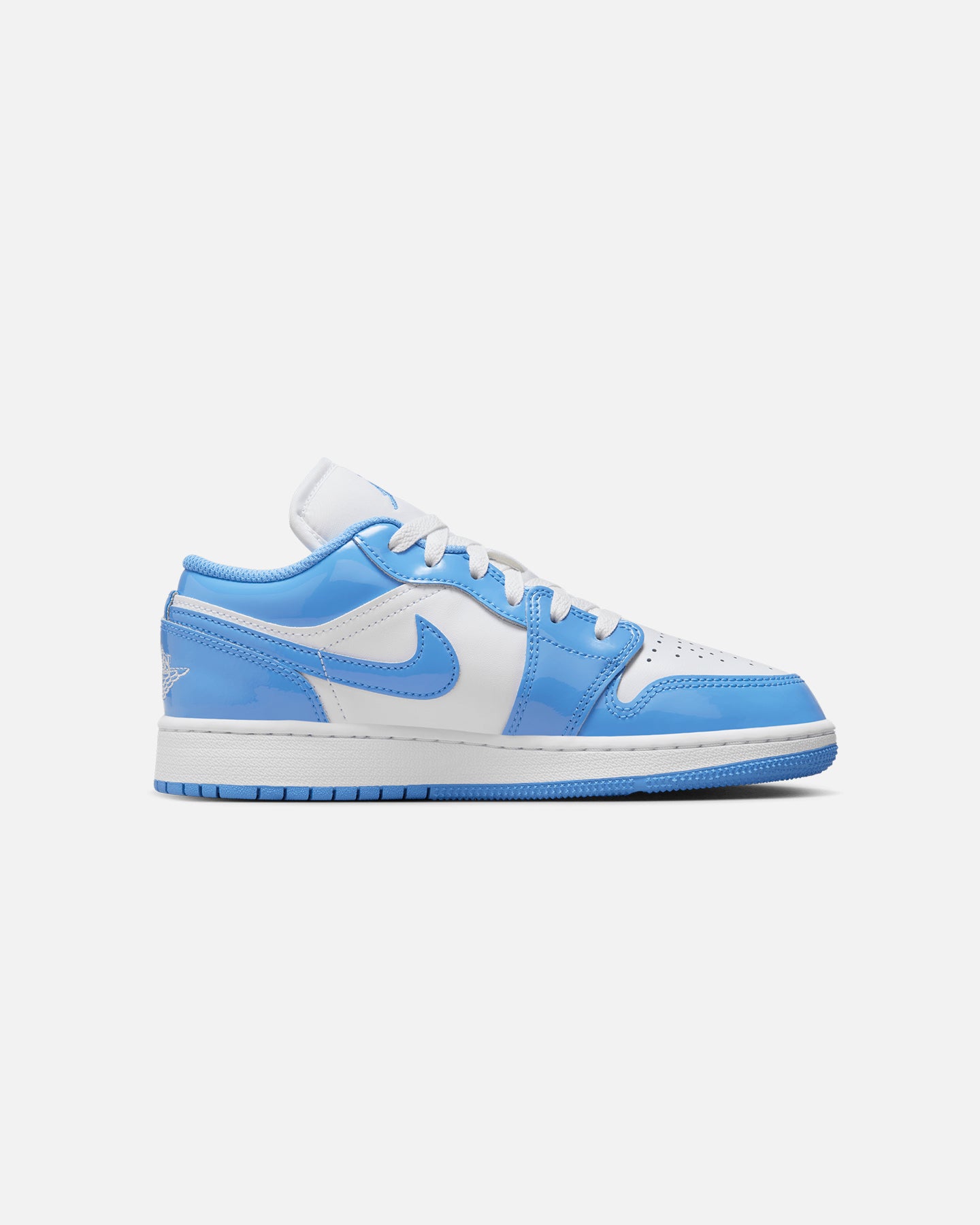 Jordan Kids' Air Jordan 1 Low SE (GS) White/Blue、mySite、zt4zffjzw