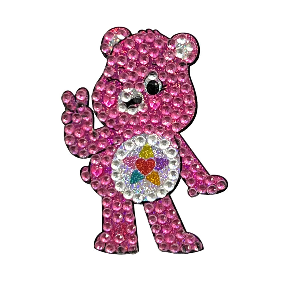 StickerBeans Care Bears True Heart Bear Sticker、mySite、ghnorth