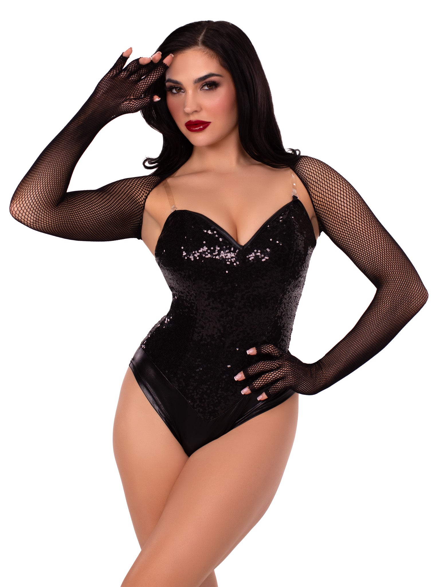 Fishnet Fingerless Shrug、mySite、bengalsvssteelers