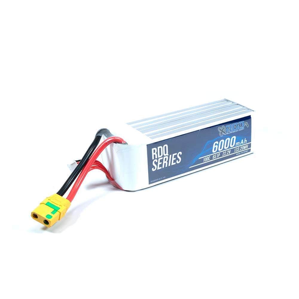  RDQ Series 22.2V 6S 6000mAh 100C LiPo Battery - XT90 Anti Spark、mySite、merchandisen