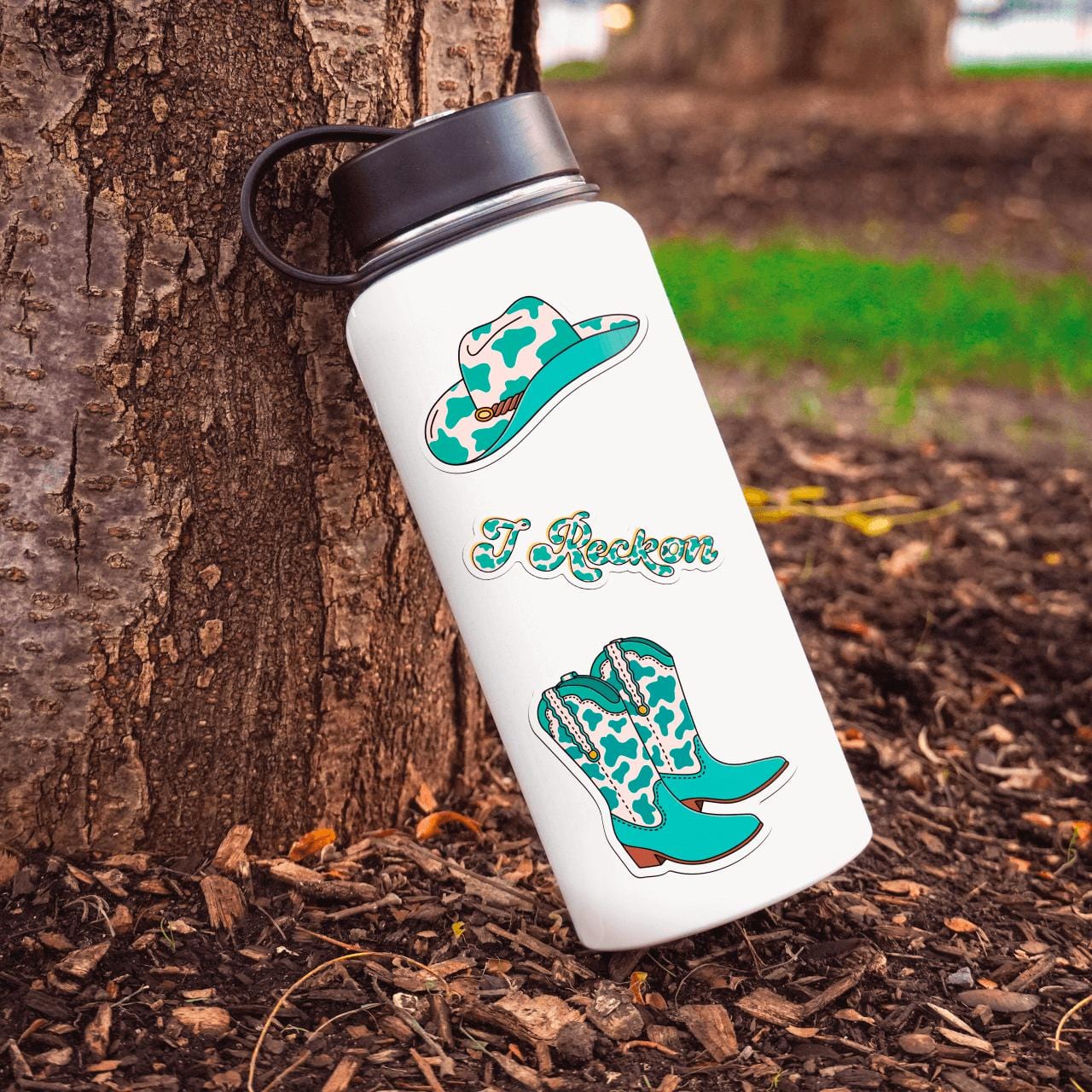  I Reckon Cow Print 3 Pack、mySite、ghnorth