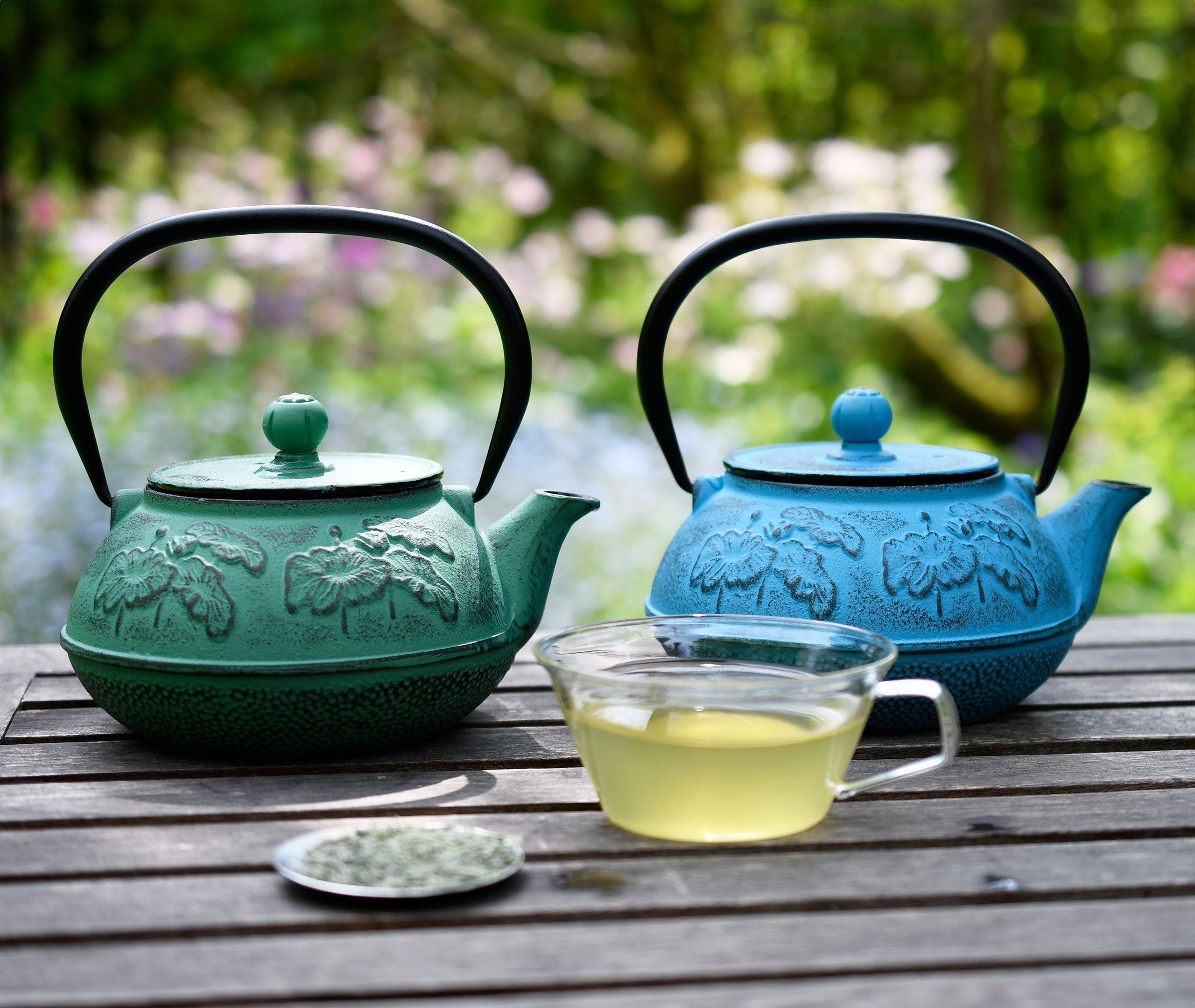 Cast Iron Teapot Lotus Flower 900ml、mySite、topwebapps