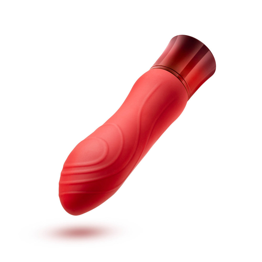 Oh My Gem By Blush® | Desire: 5.5 Inch Warming G Spot Stimulation Vibrator in Ruby with Powerful RumboTech™ Technology、mySite、bottomscart