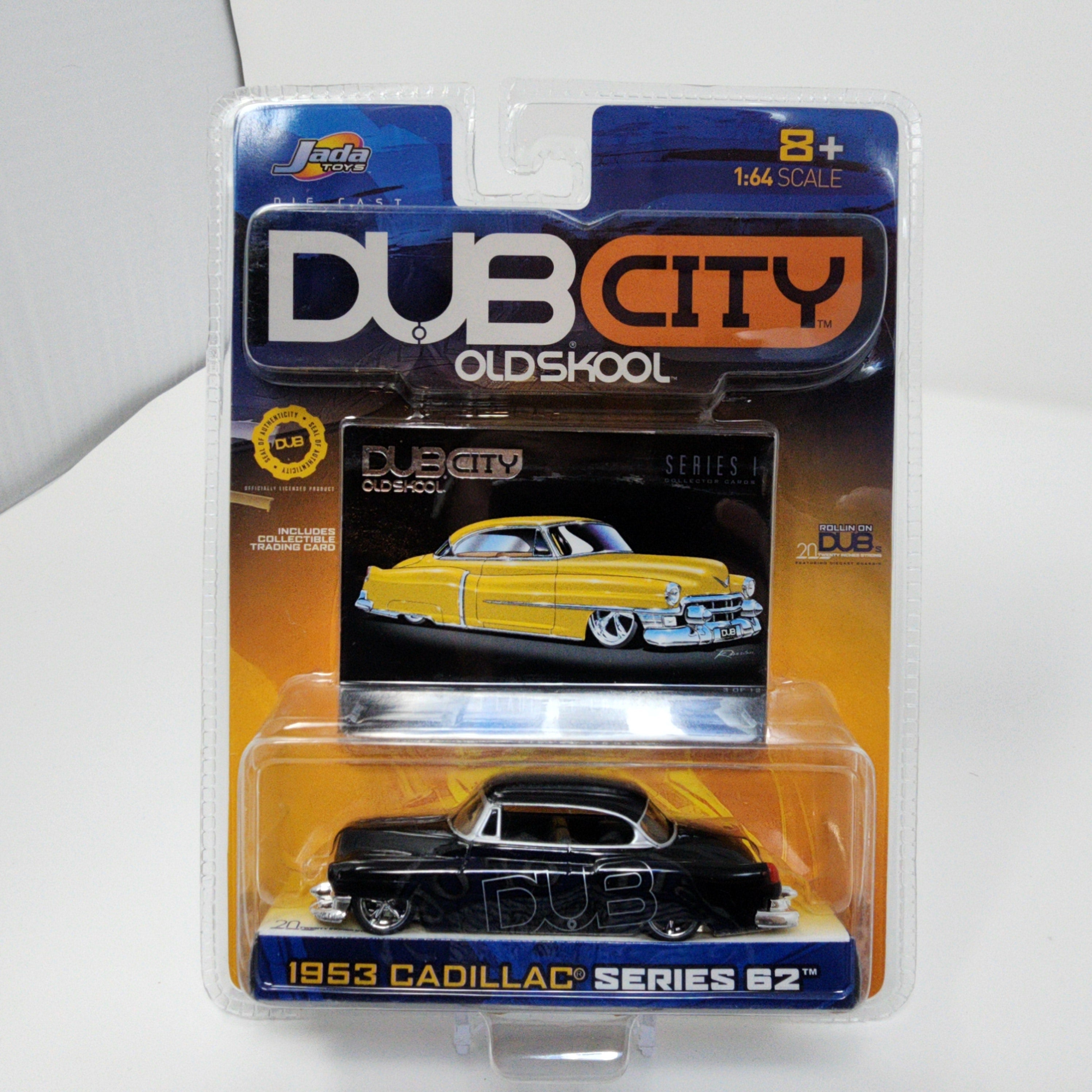 1953 Cadillac Series 62 * Black * Jada Toys 1:64 Scale Dub City Oldskool、mySite、hgirdovlk
