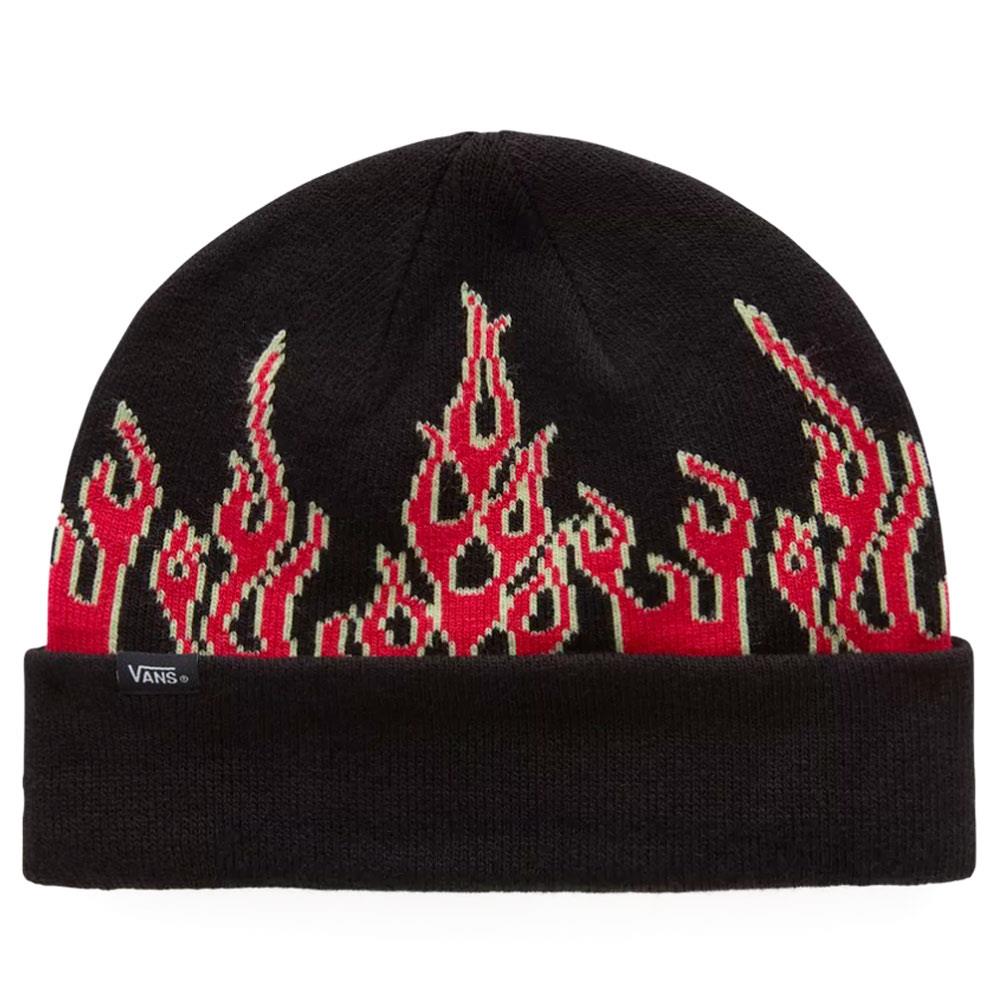  Vans Kids Up In Flames Beanie - Black、mySite、merchandisen