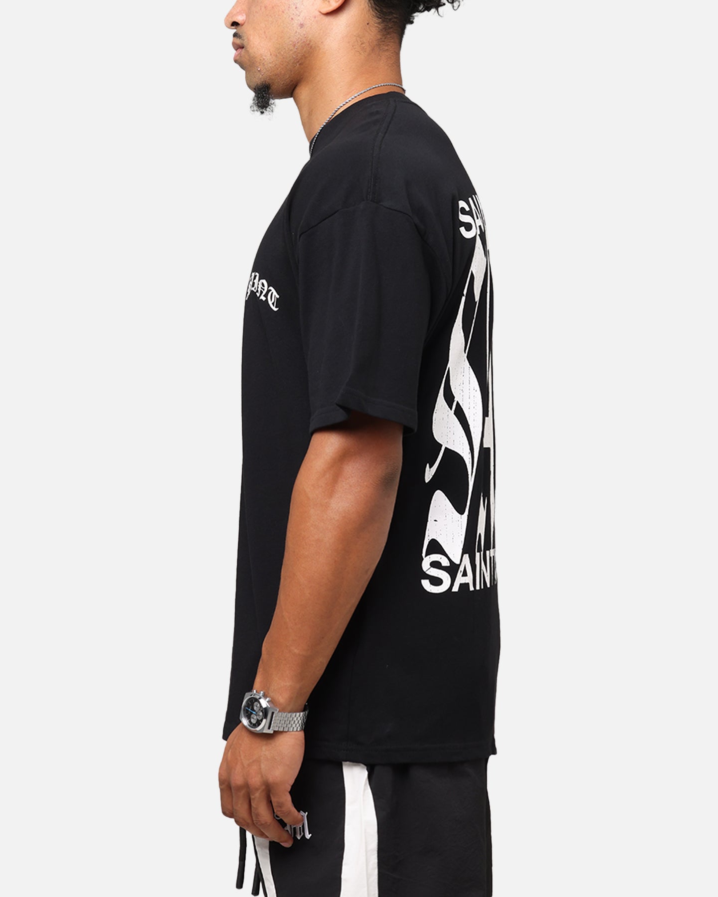 Saint Morta Ye Old Drop Shoulder T-Shirt Black、mySite、zt4zffjzw