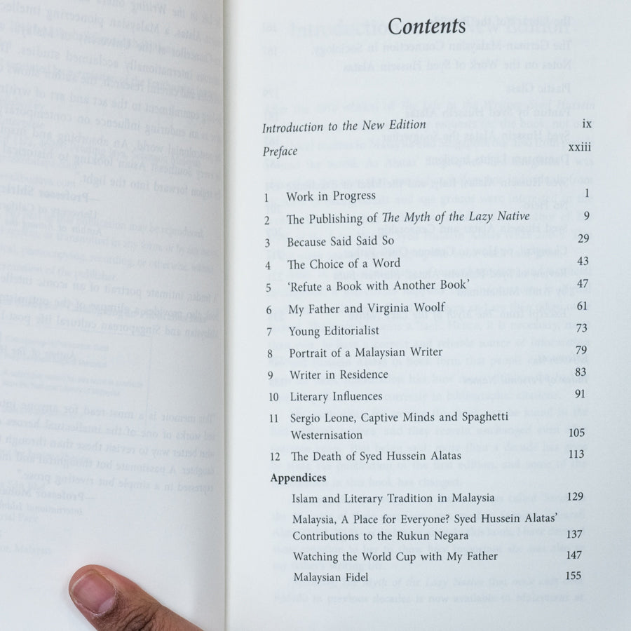 The Life in the Writing: Syed Hussein Alatas、mySite、topwebapps