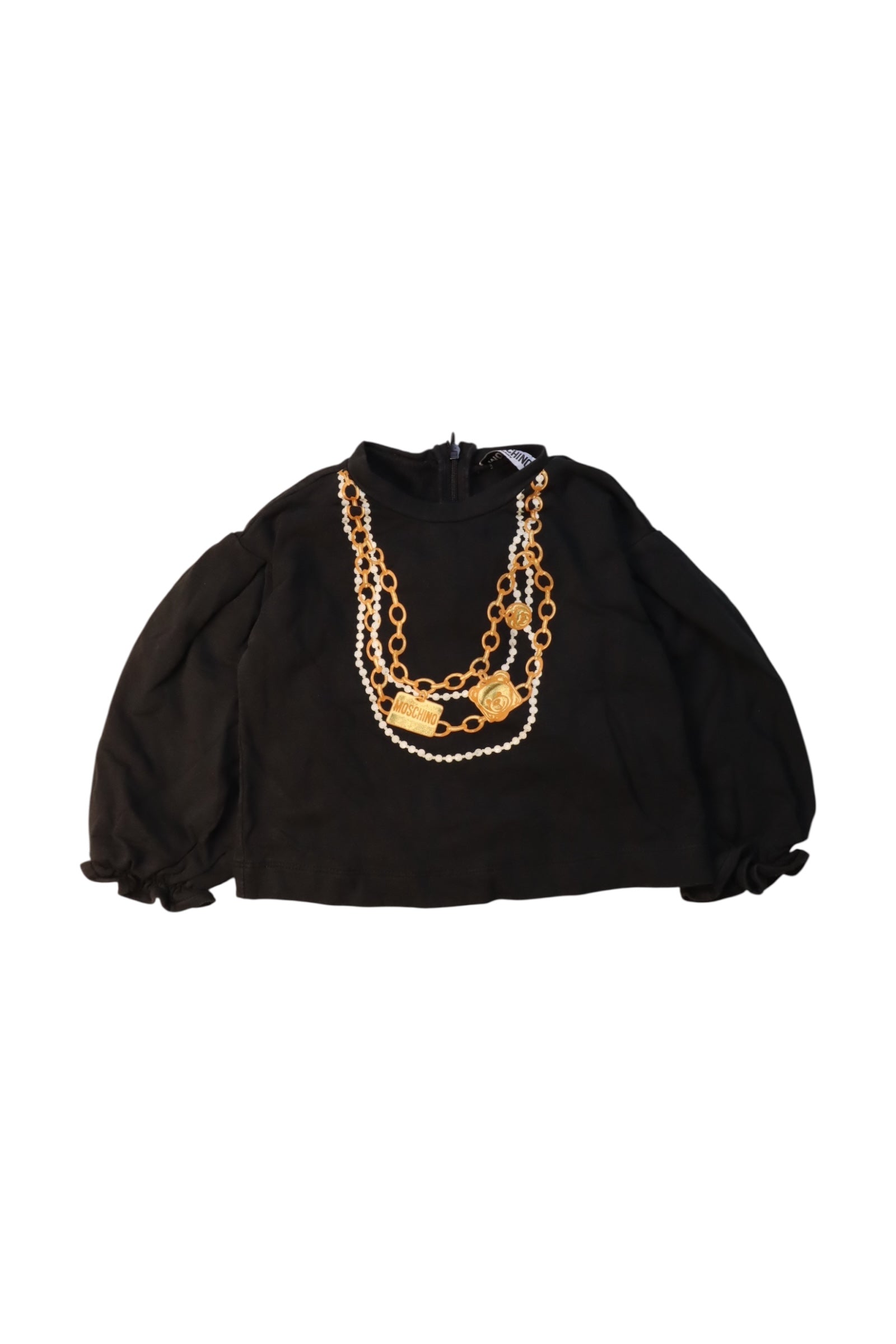 Moschino Embellished Long Sleeve Top 18-24M、mySite、g9winljtr