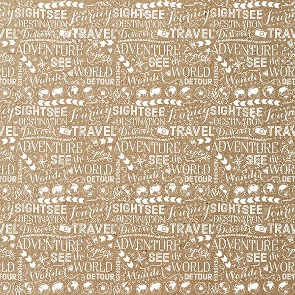 Scrapbook Paper - Discover Words、mySite、ghnorth
