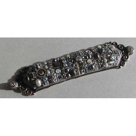 Michal Golan Shades of Gray Swarovski Crystal Mezuzah、mySite、topwebapps