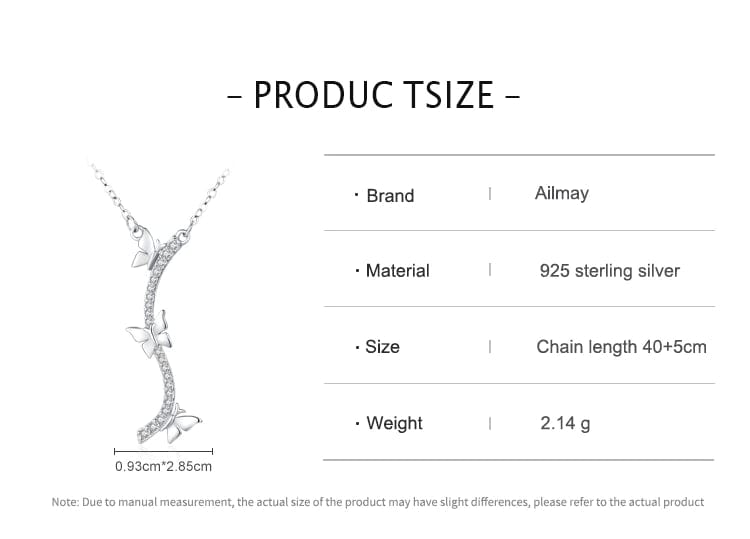 Elegant Butterfly Necklaces and Ring in Fine 925 Sterling Silver with CZ、mySite、g9winljtr