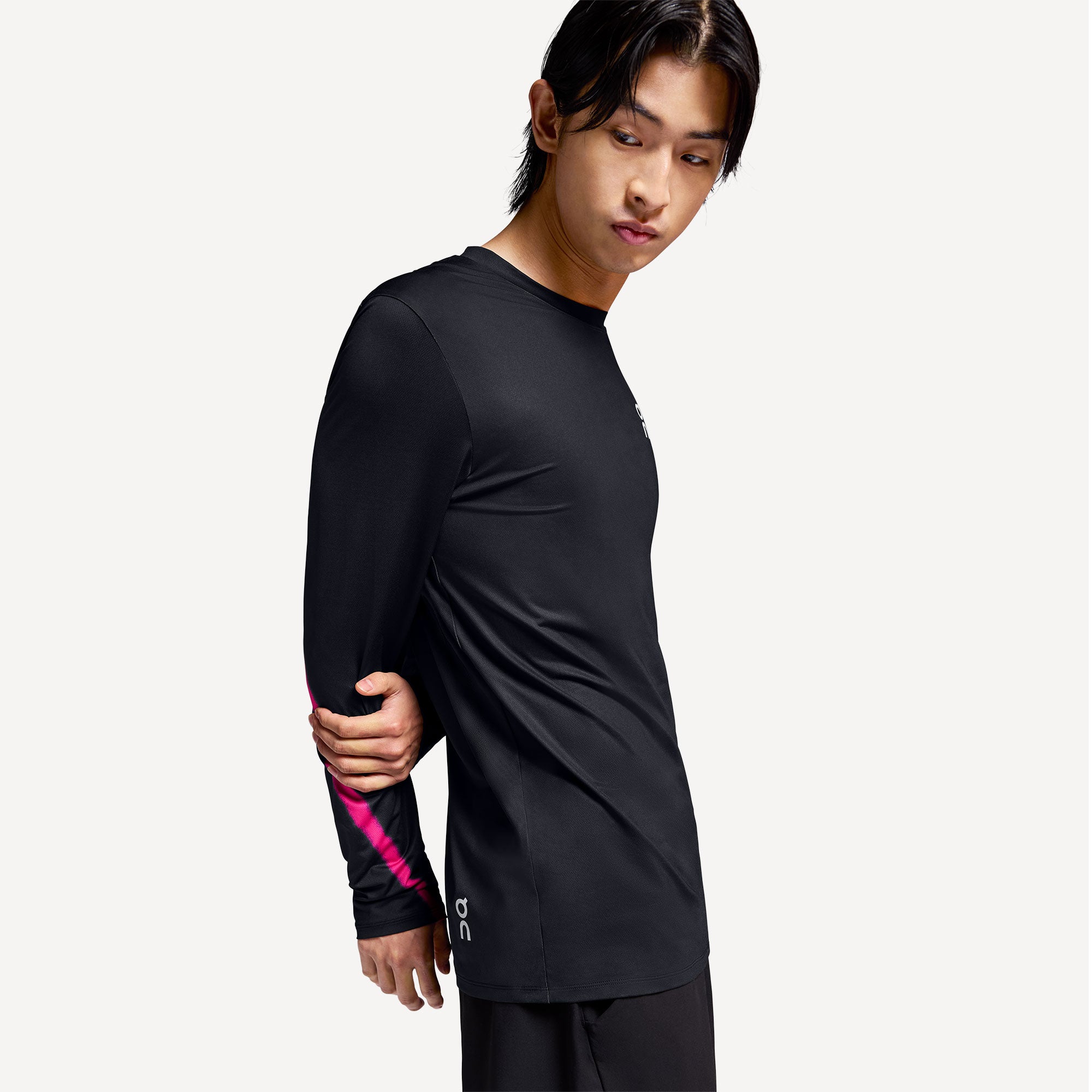 On Court Men's Long Sleeve Tennis Shirt