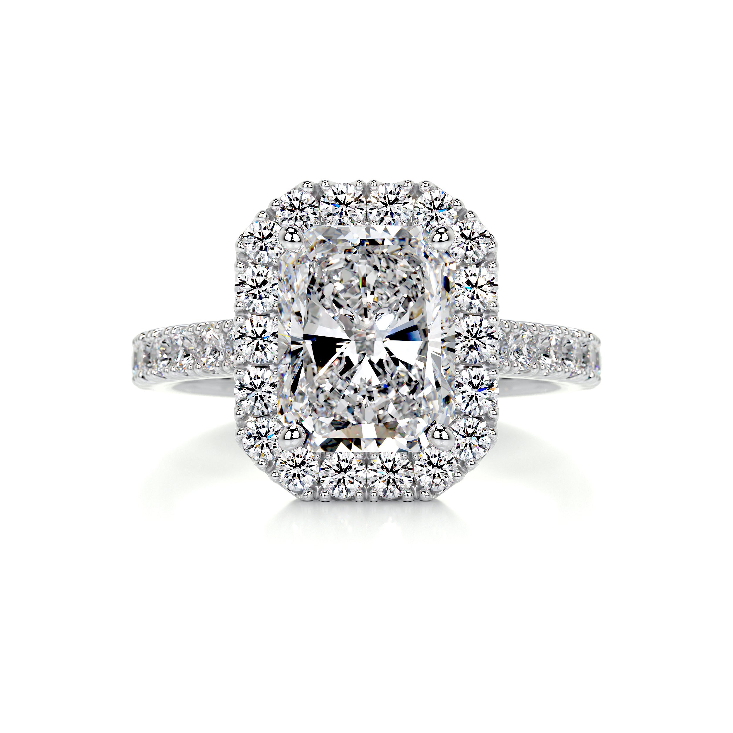 Andrea Diamond Engagement Ring -18K White Gold、mySite、hinf8tx79