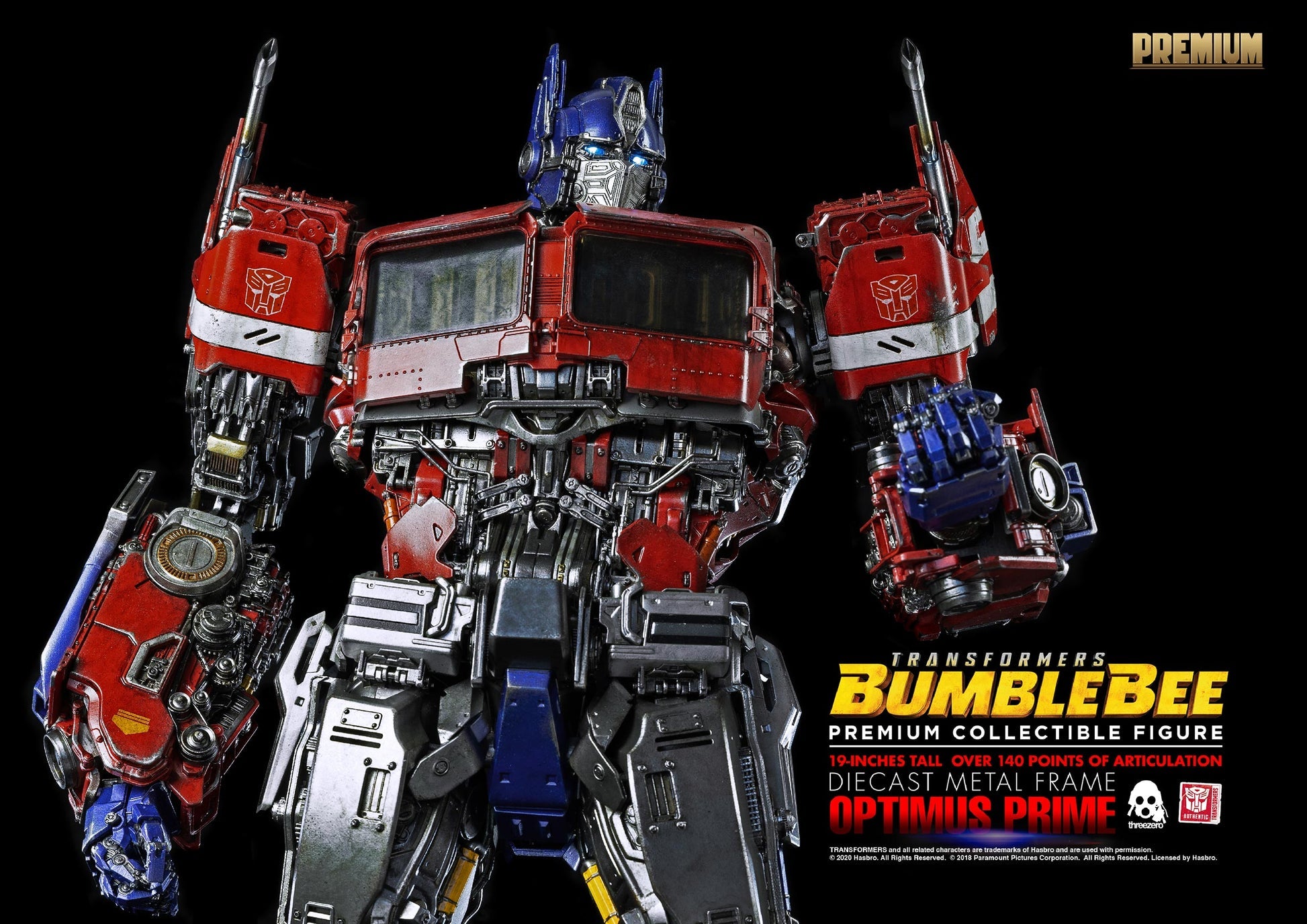 Threezero Transformers: Bumblebee Premium Collectible Optimus Prime、mySite、hgirdovlk