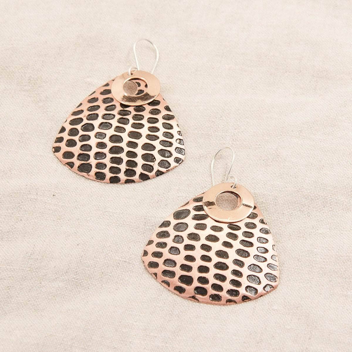 Black Copper Earrings - Limited Edition、mySite、hinf8tx79