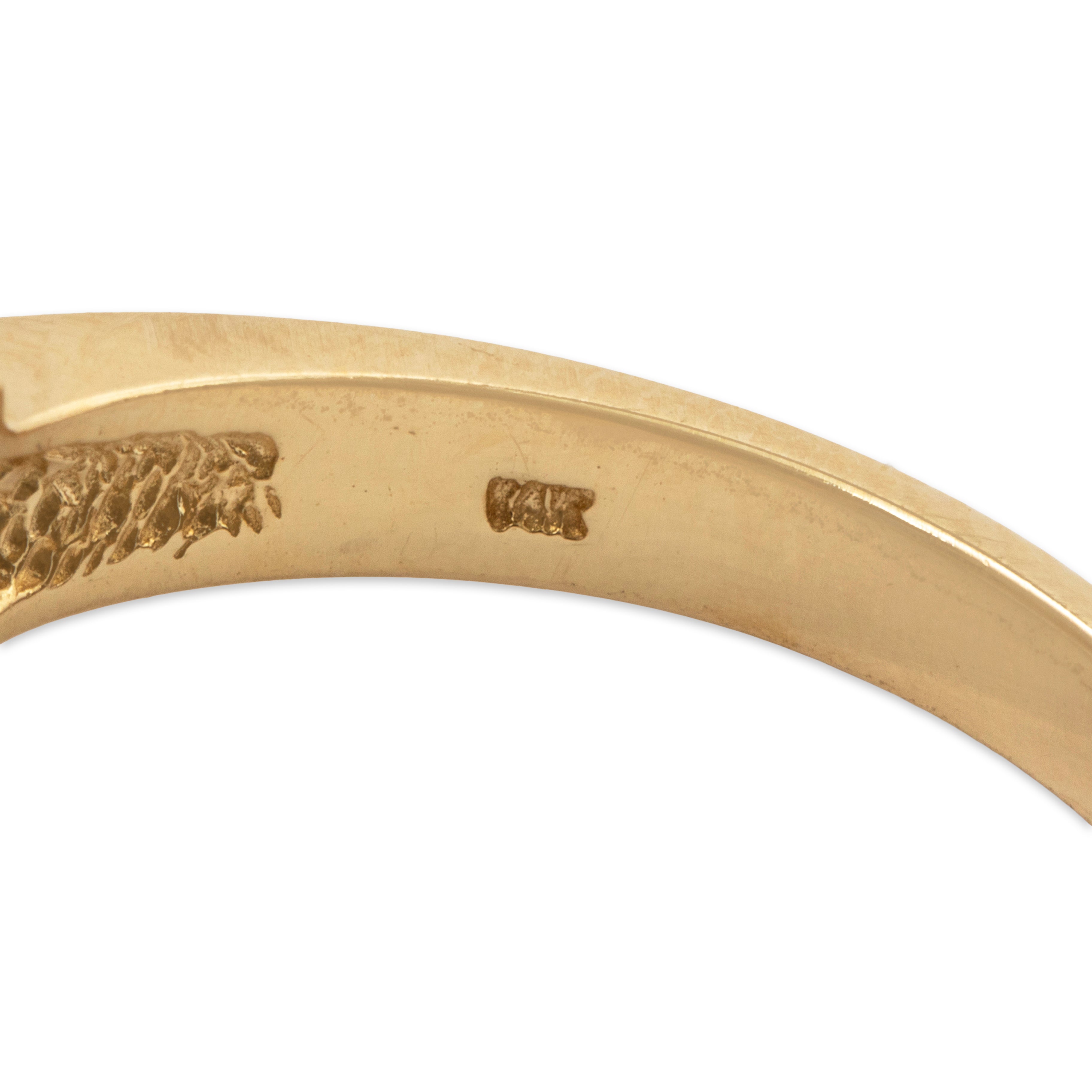 Vintage 14k Yellow Gold 5.5ct Topaz Iolite Diamond Dramatic Purple-Blues Ring、mySite、hinf8tx79