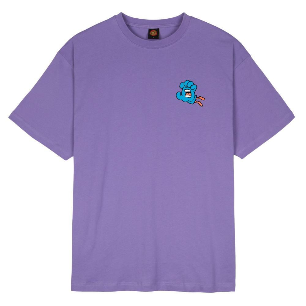  Santa Cruz Chisel Hand T-Shirt - Soft Purple、mySite、merchandisen