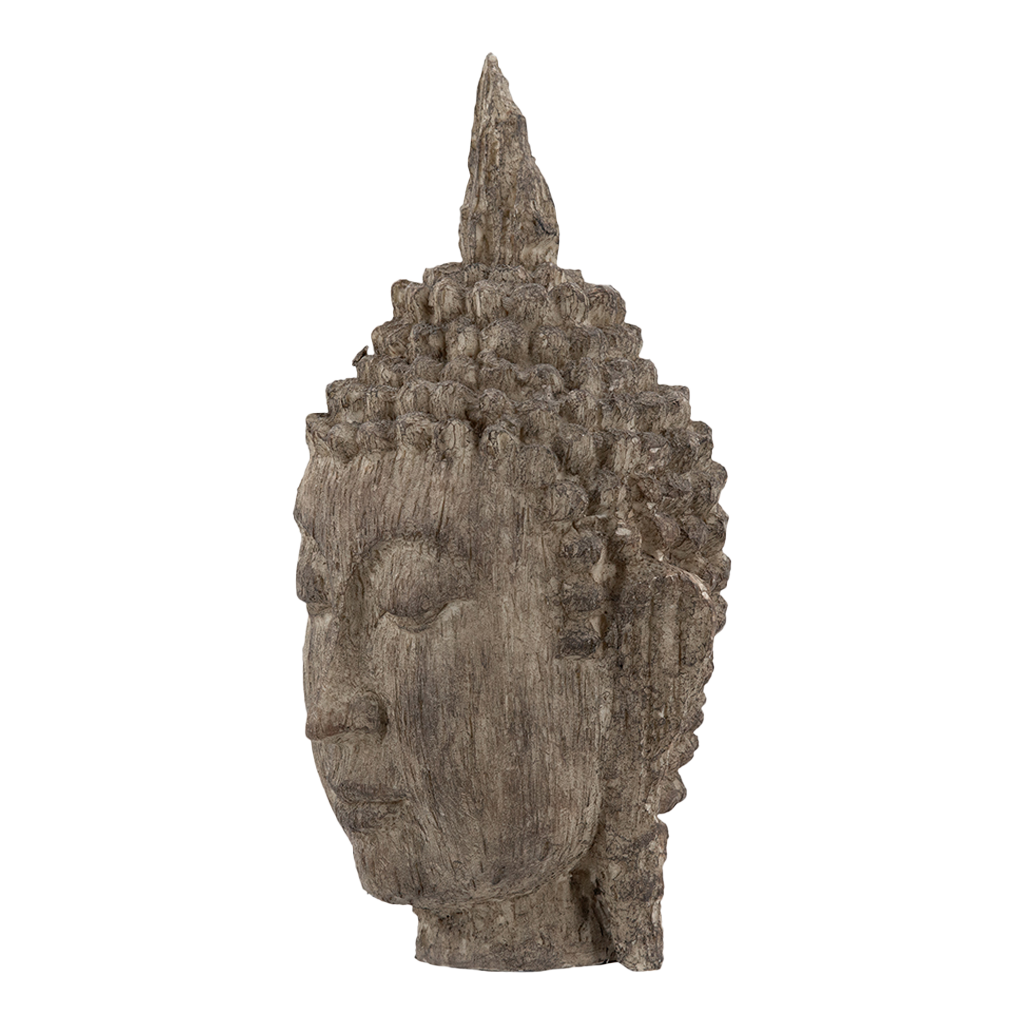 Wood-Look Buddha Head Statue、mySite、topwebapps