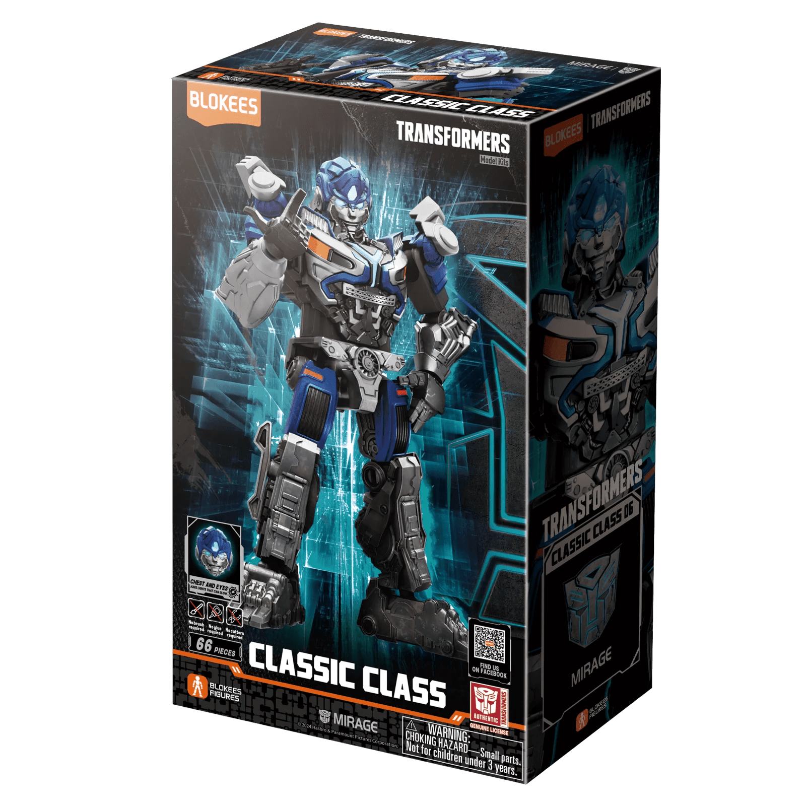 Blokees Transformers Classic Class 06 Mirage (Rise of the Beasts)、mySite、hgirdovlk