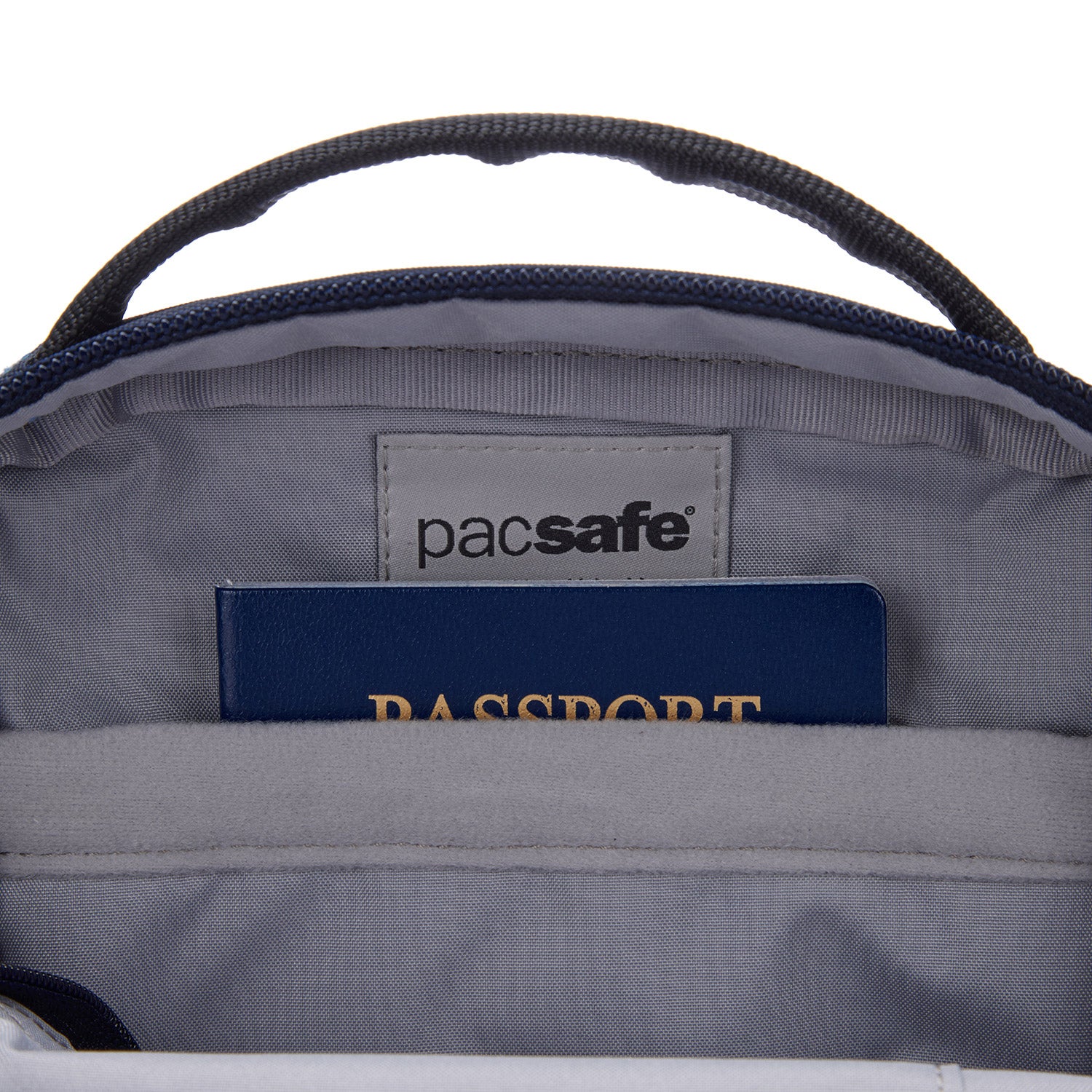 Pacsafe® V anti-theft companion crossbody、mySite、garagedoors4me
